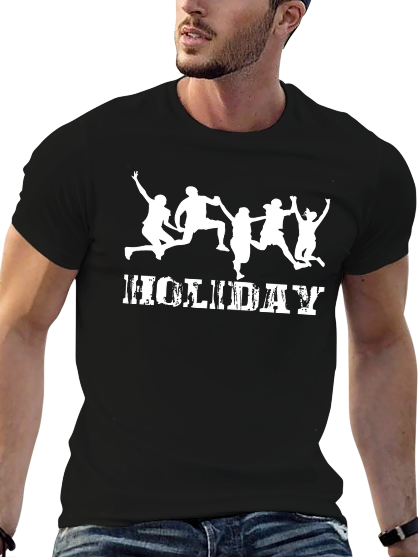 Holiday Celebration Crew Neck T-Shirt