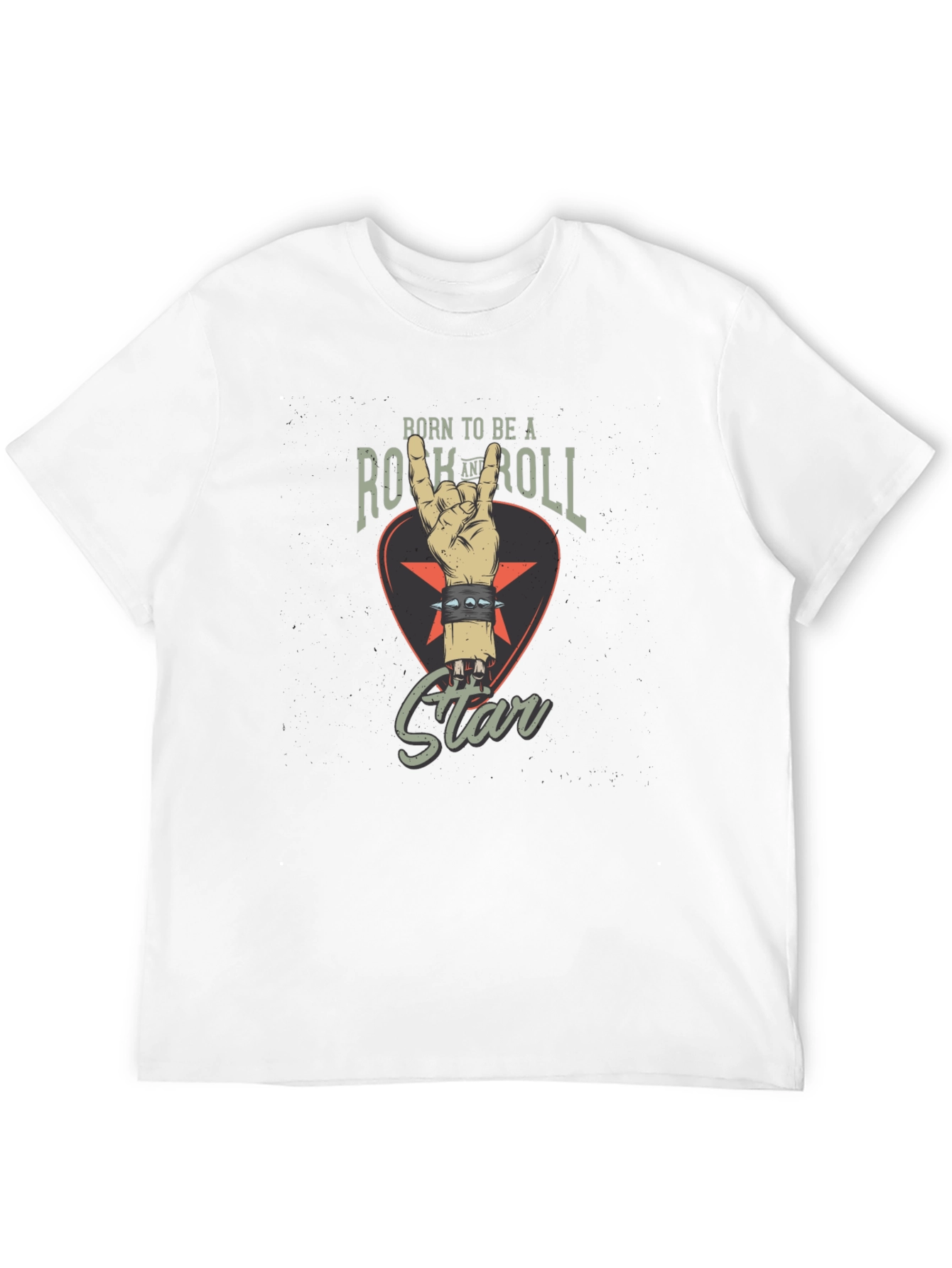 Rock and Roll Star Graphic T-Shirt