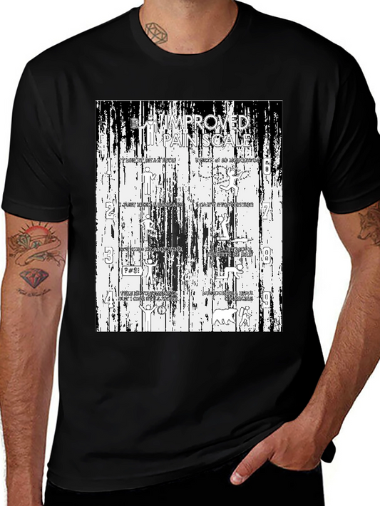 Funny Improved Pain Scale Graphic Tee