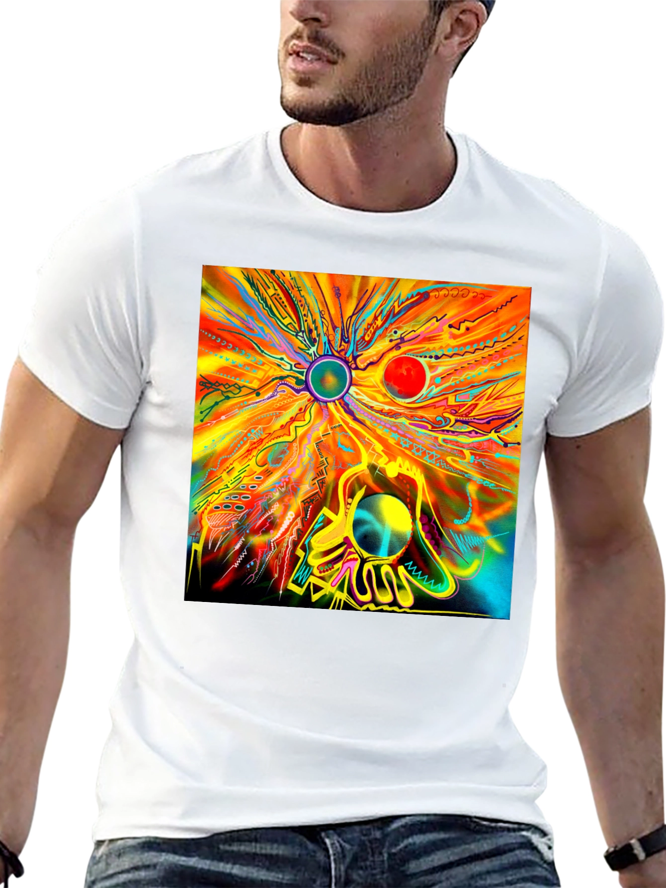 Abstract Art Graphic Tee