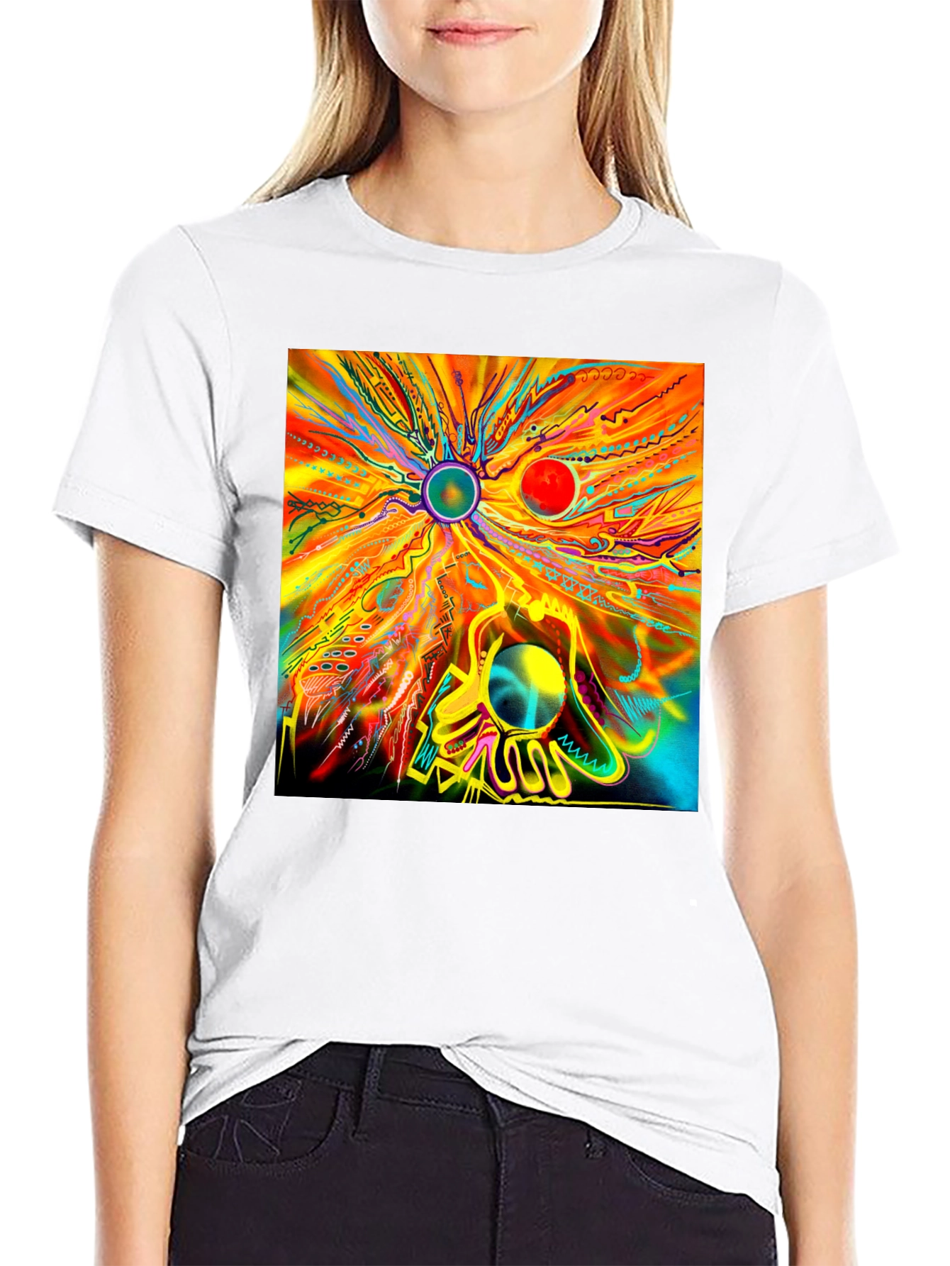 Abstract Art Graphic Tee