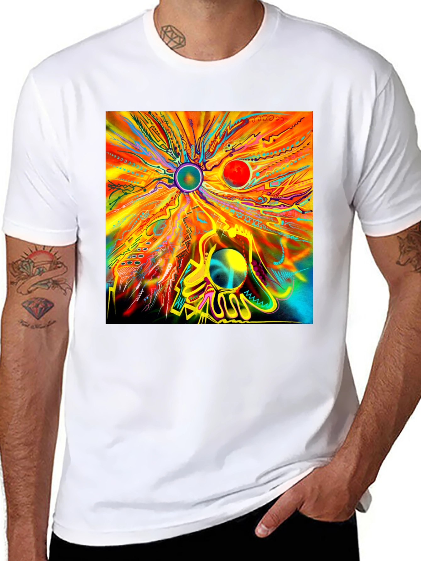 Abstract Art Graphic Tee