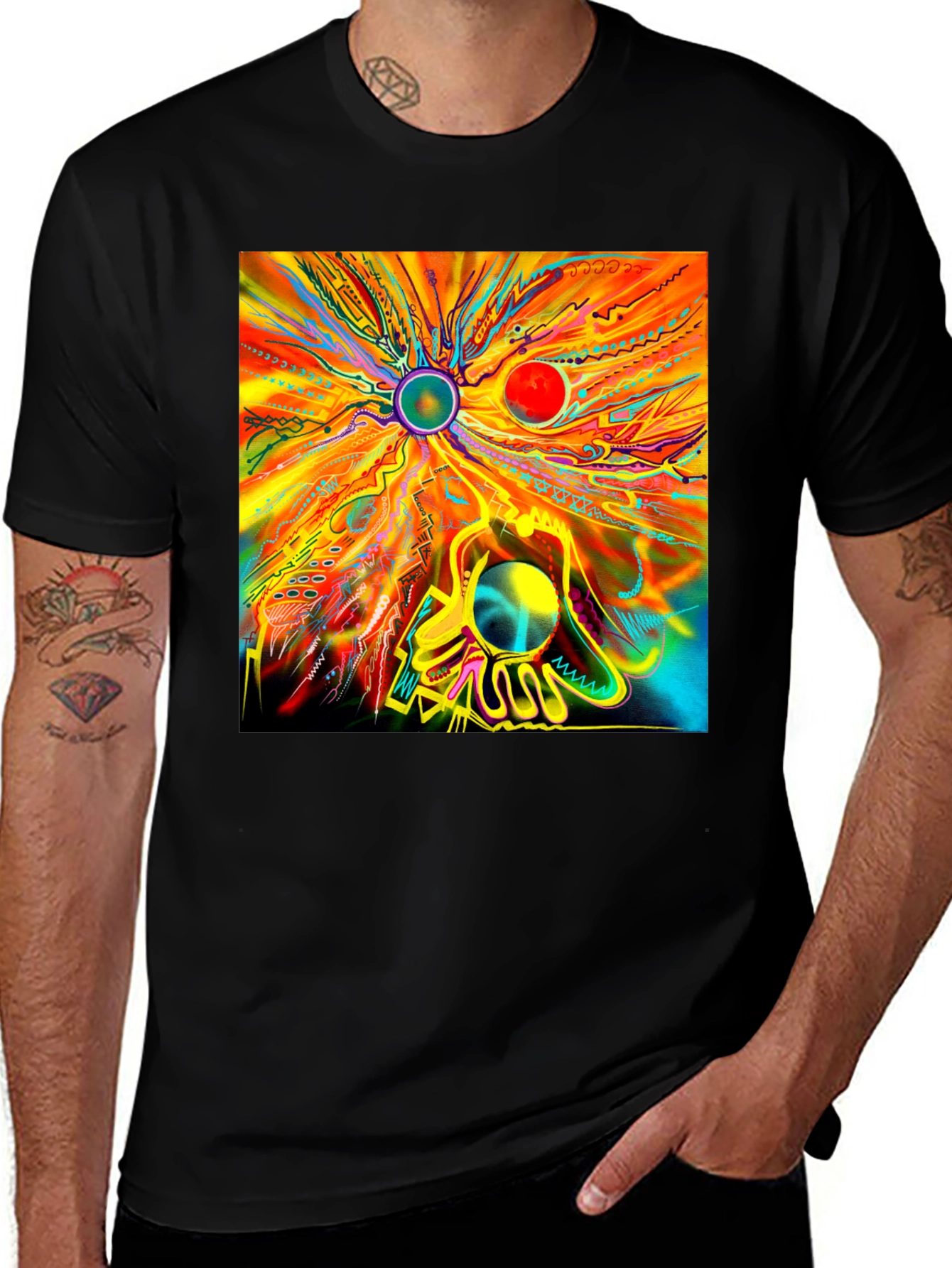 Abstract Art Graphic Tee