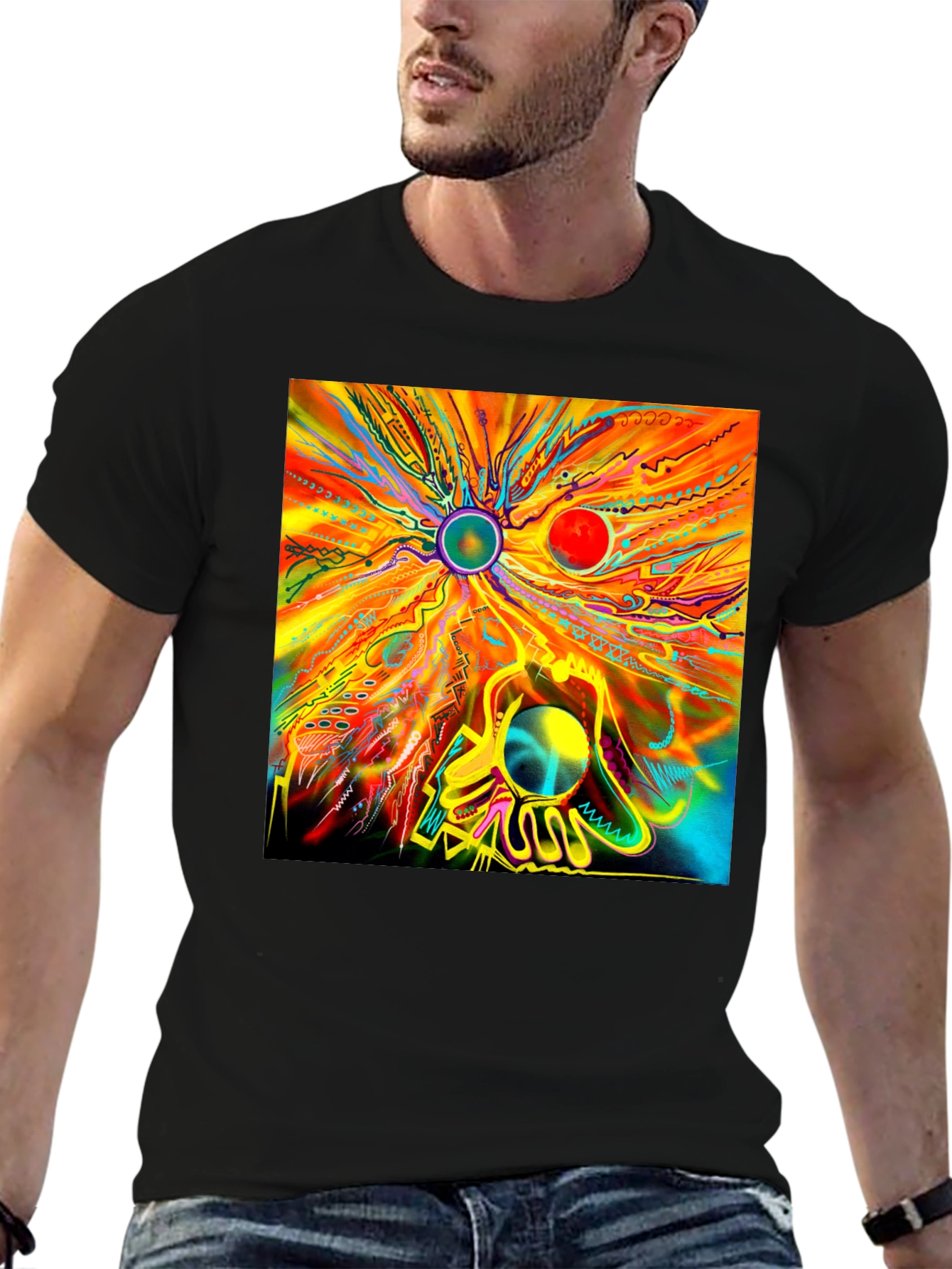 Abstract Art Graphic Tee