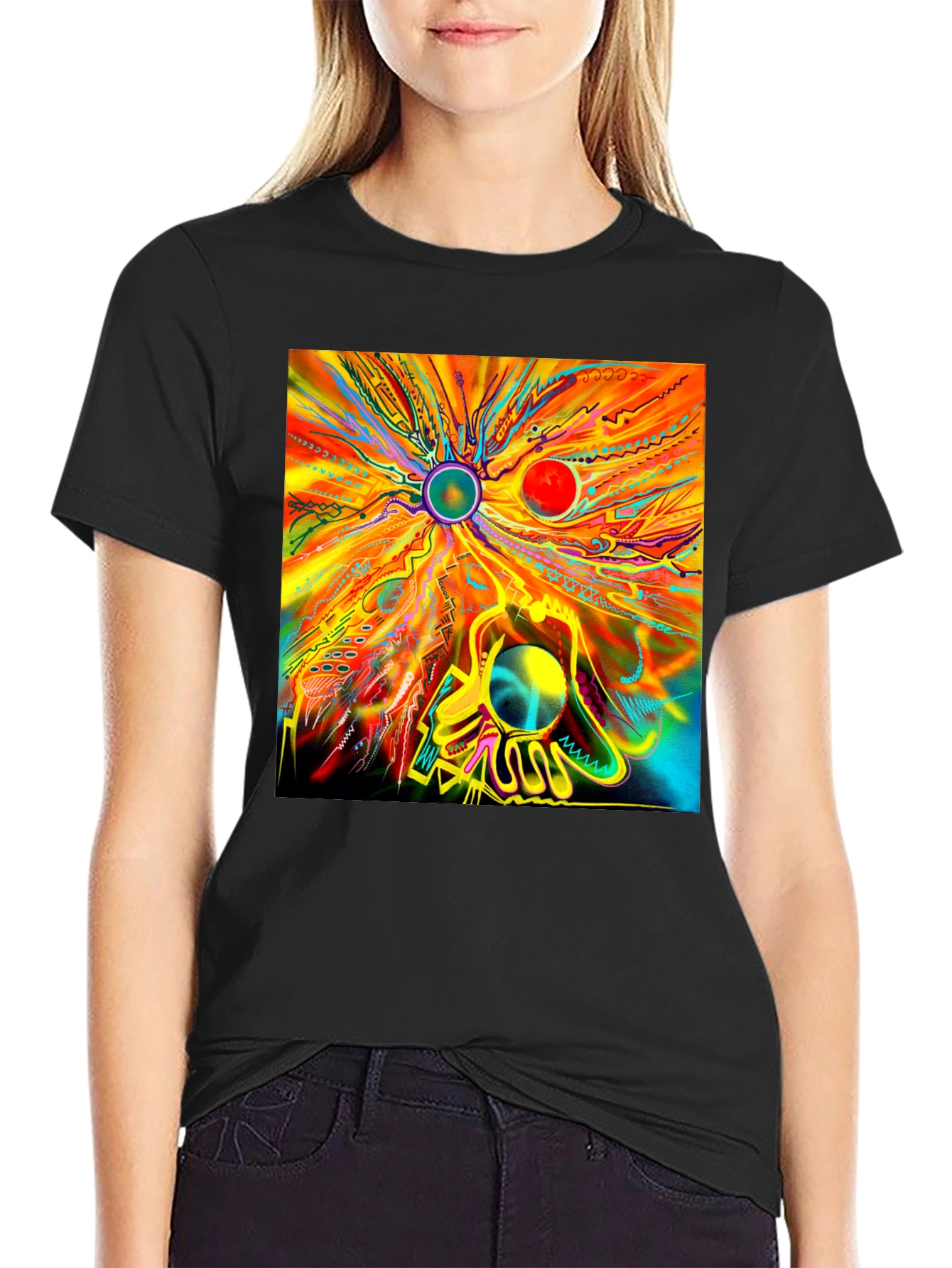 Abstract Art Graphic Tee