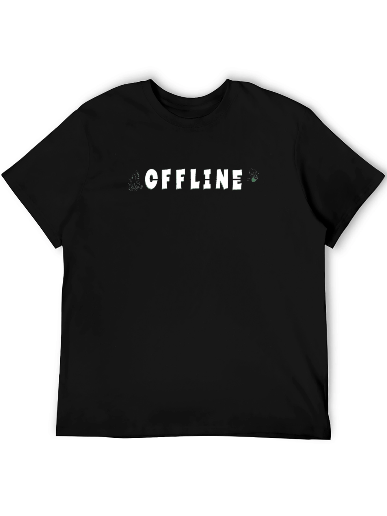 Offline Graphic Tee - Stylish Comfort