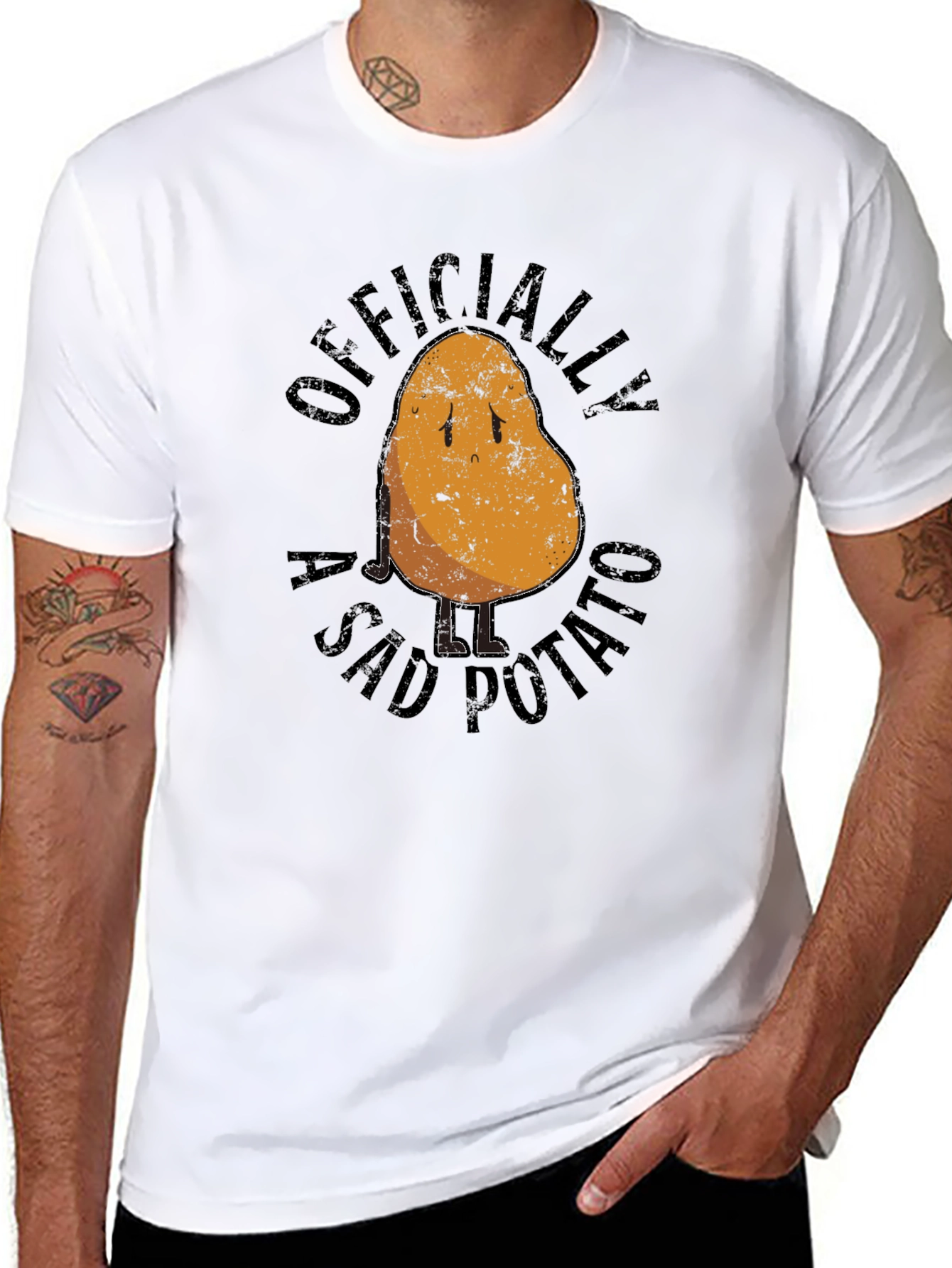 Officially A Sad Potato T-Shirt - Unisex Graphic Tee