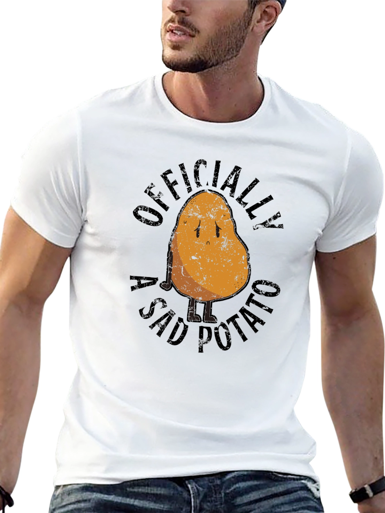Officially A Sad Potato T-Shirt - Unisex Graphic Tee