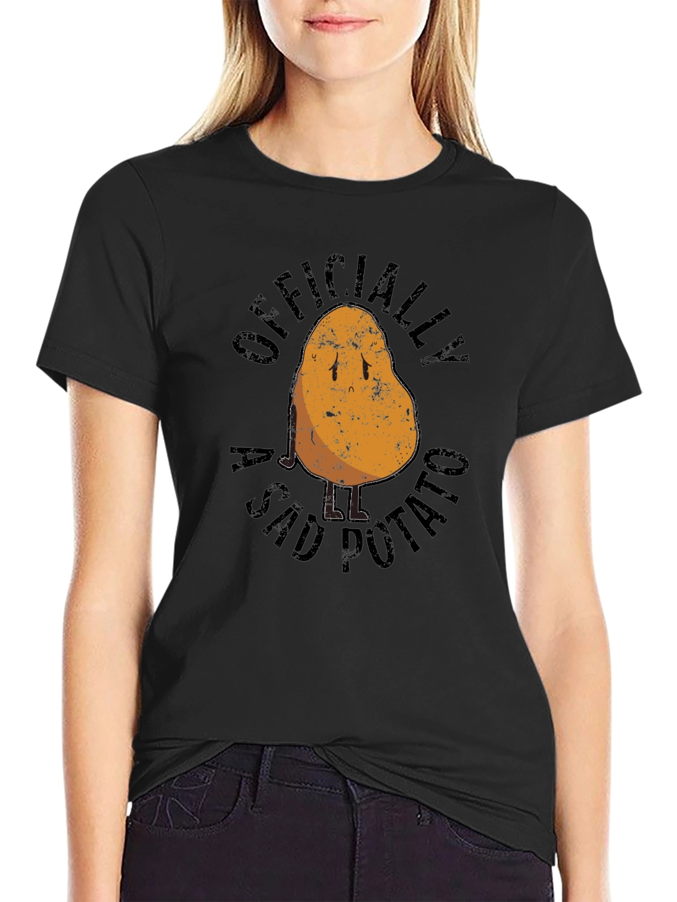 Officially A Sad Potato T-Shirt - Unisex Graphic Tee