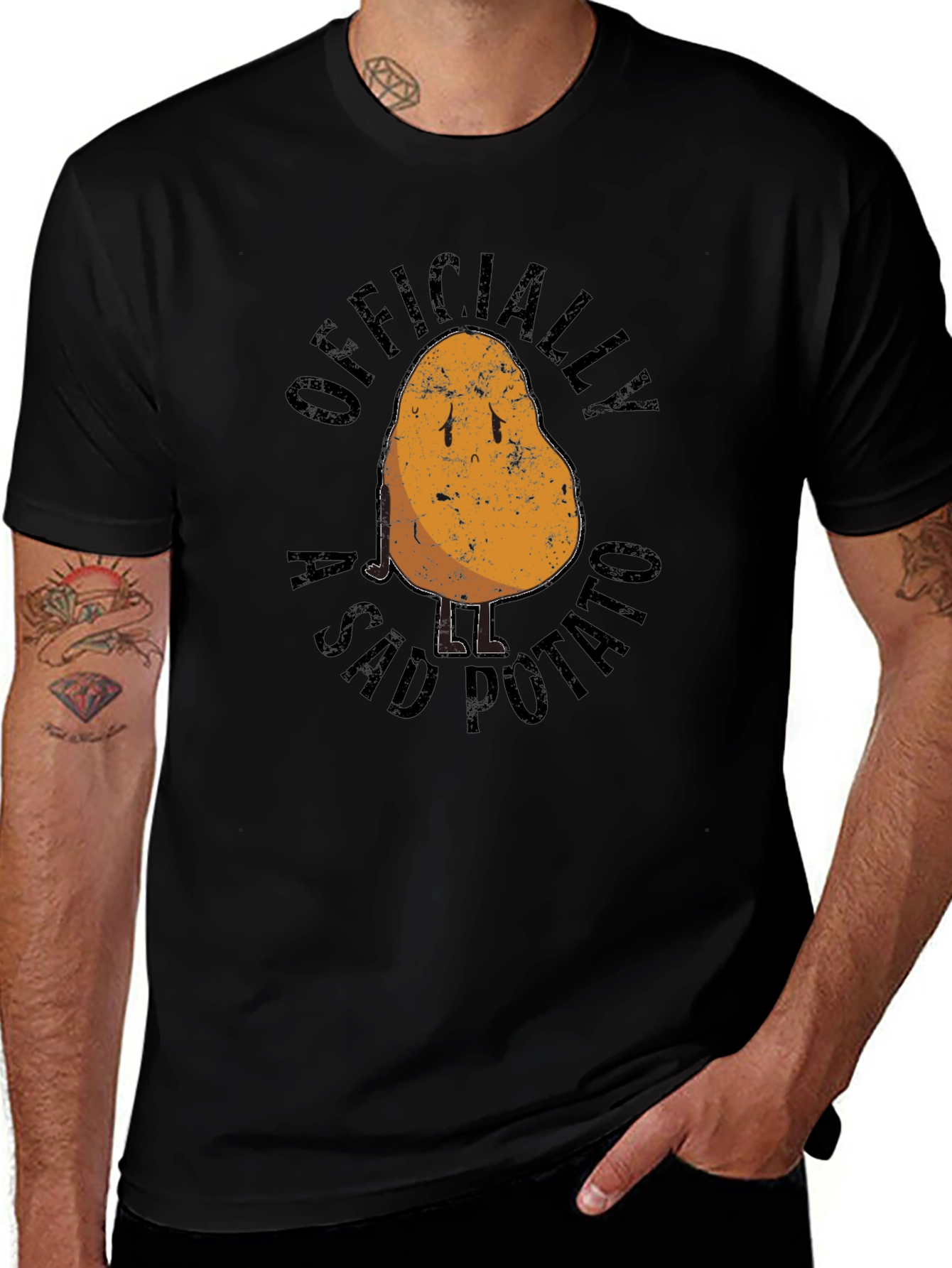 Officially A Sad Potato T-Shirt - Unisex Graphic Tee
