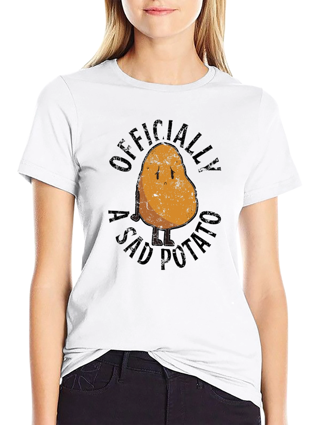 Officially A Sad Potato T-Shirt - Unisex Graphic Tee