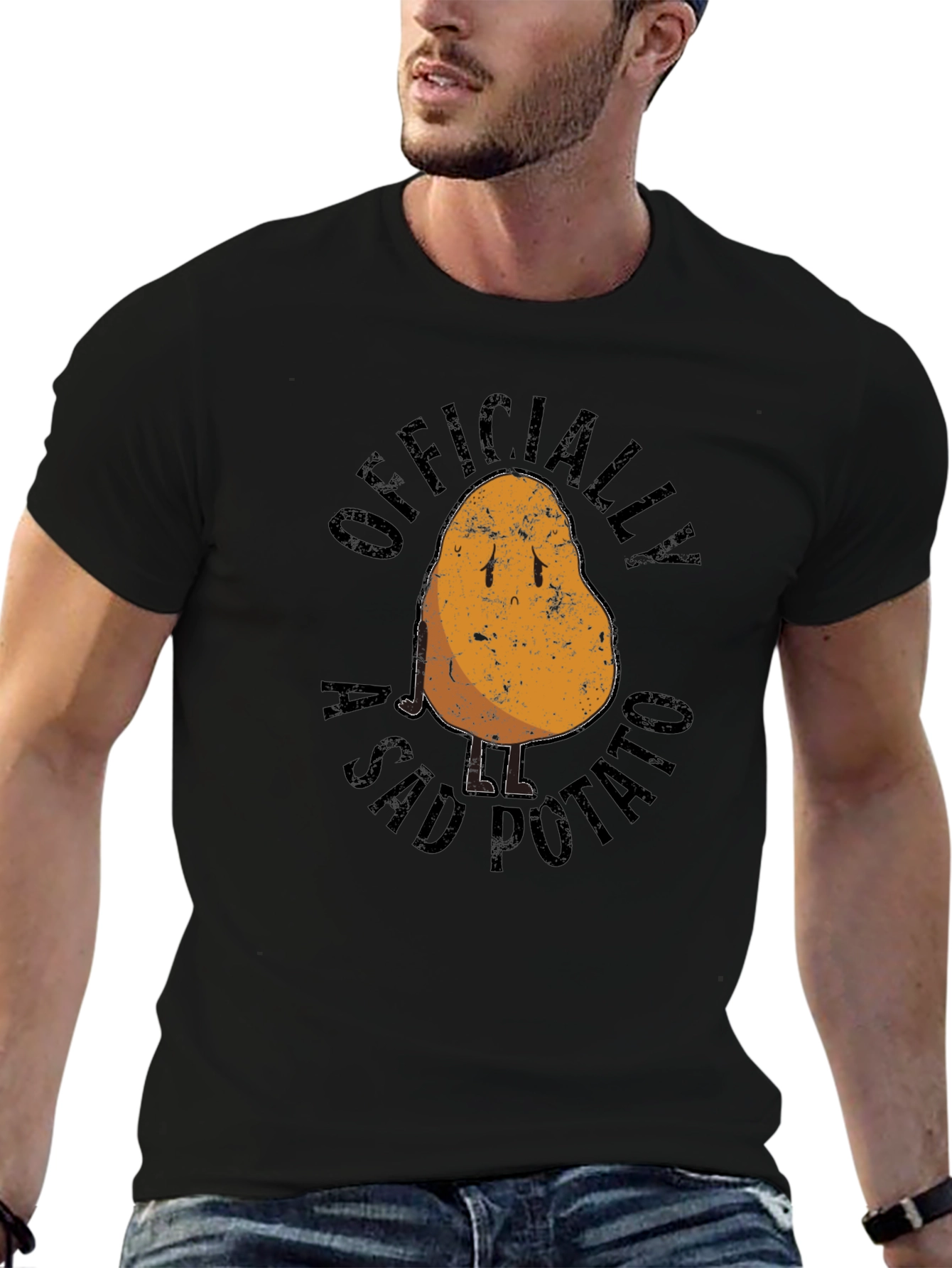 Officially A Sad Potato T-Shirt - Unisex Graphic Tee