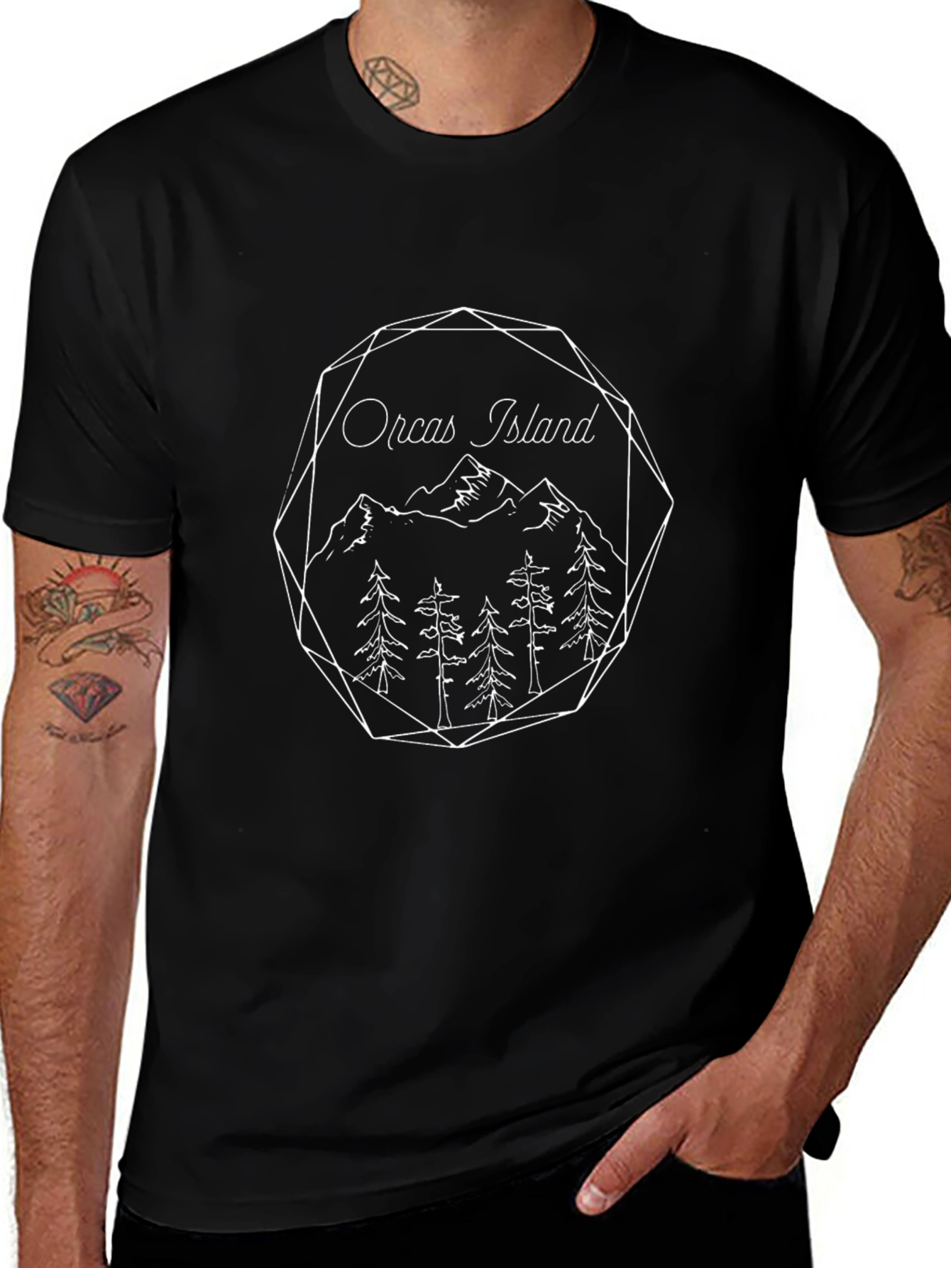 Orcas Island Graphic Tee - Nature Lovers Shirt