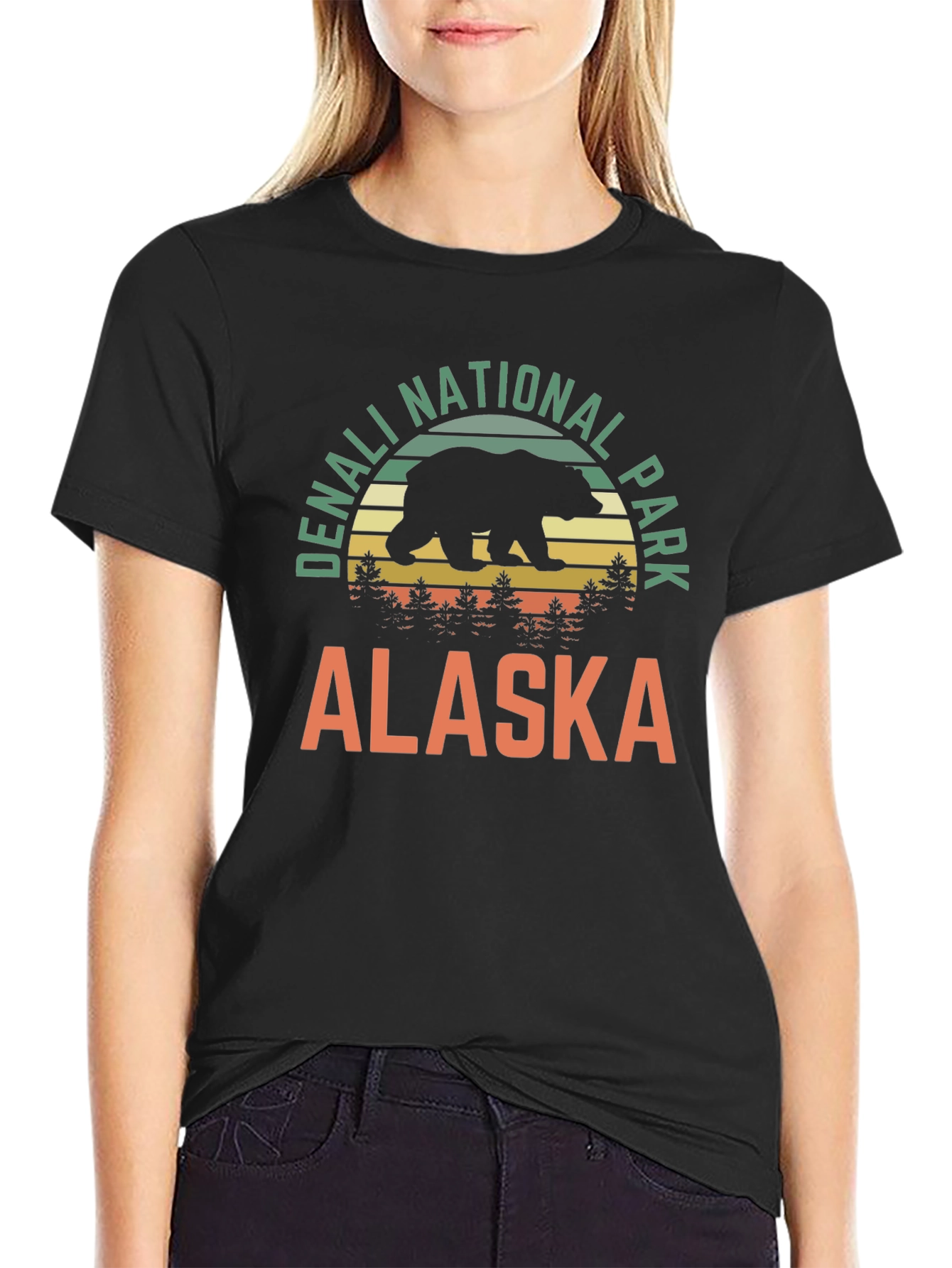 Denali National Park Alaska Bear T-Shirt