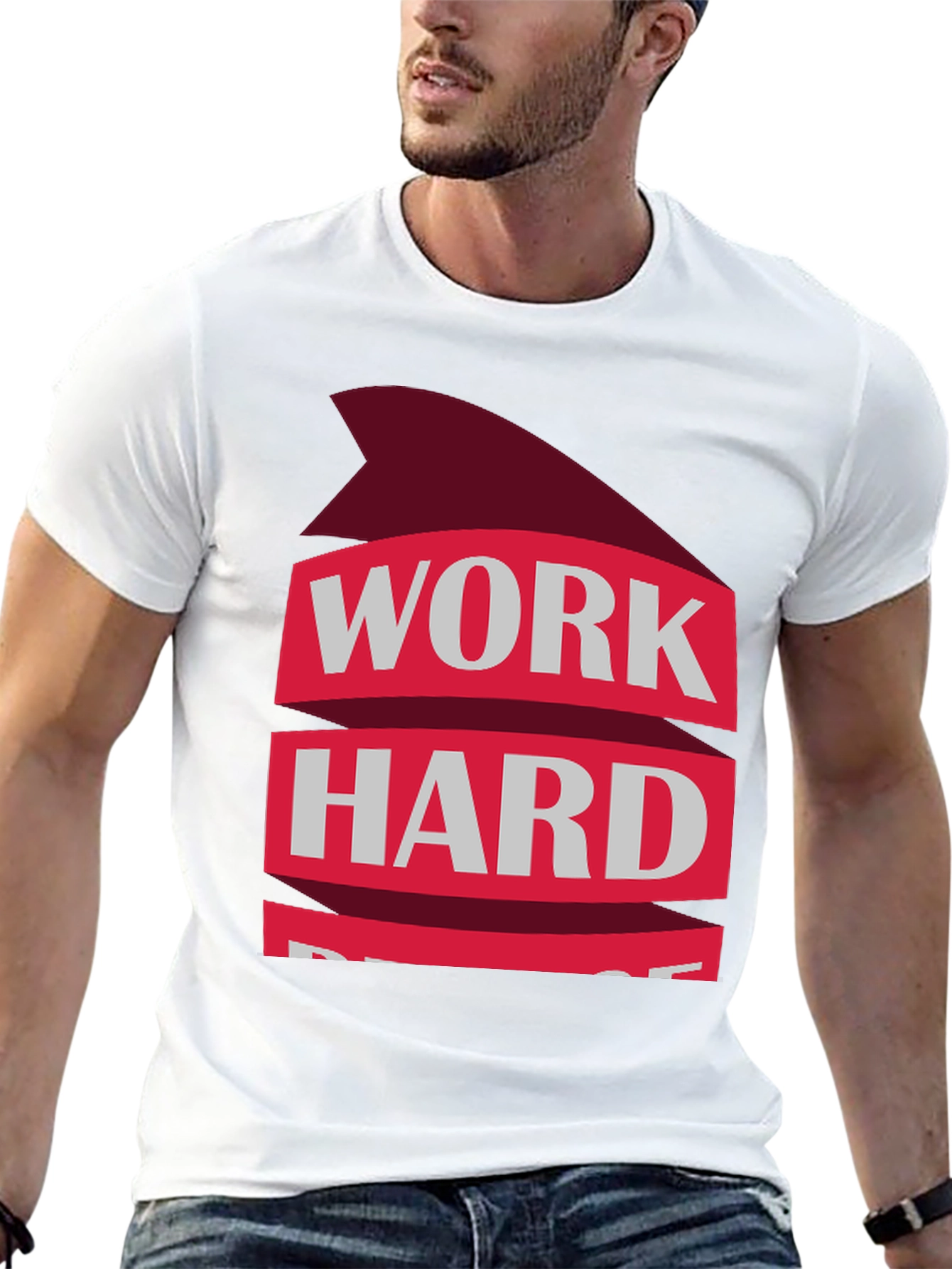 Work Hard Rest T-Shirt - Motivational Graphic Tee