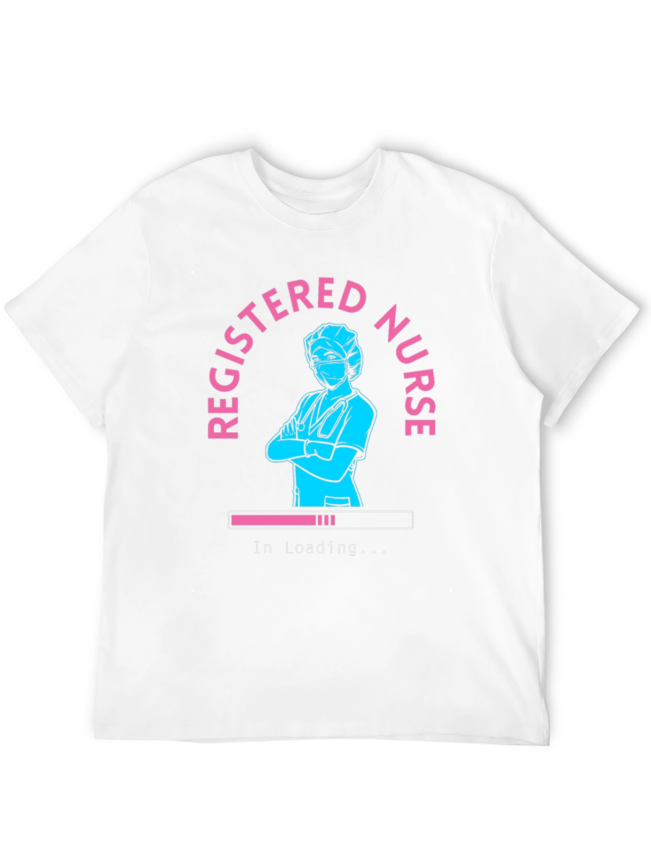 Registered Nurse Loading T-Shirt - Black