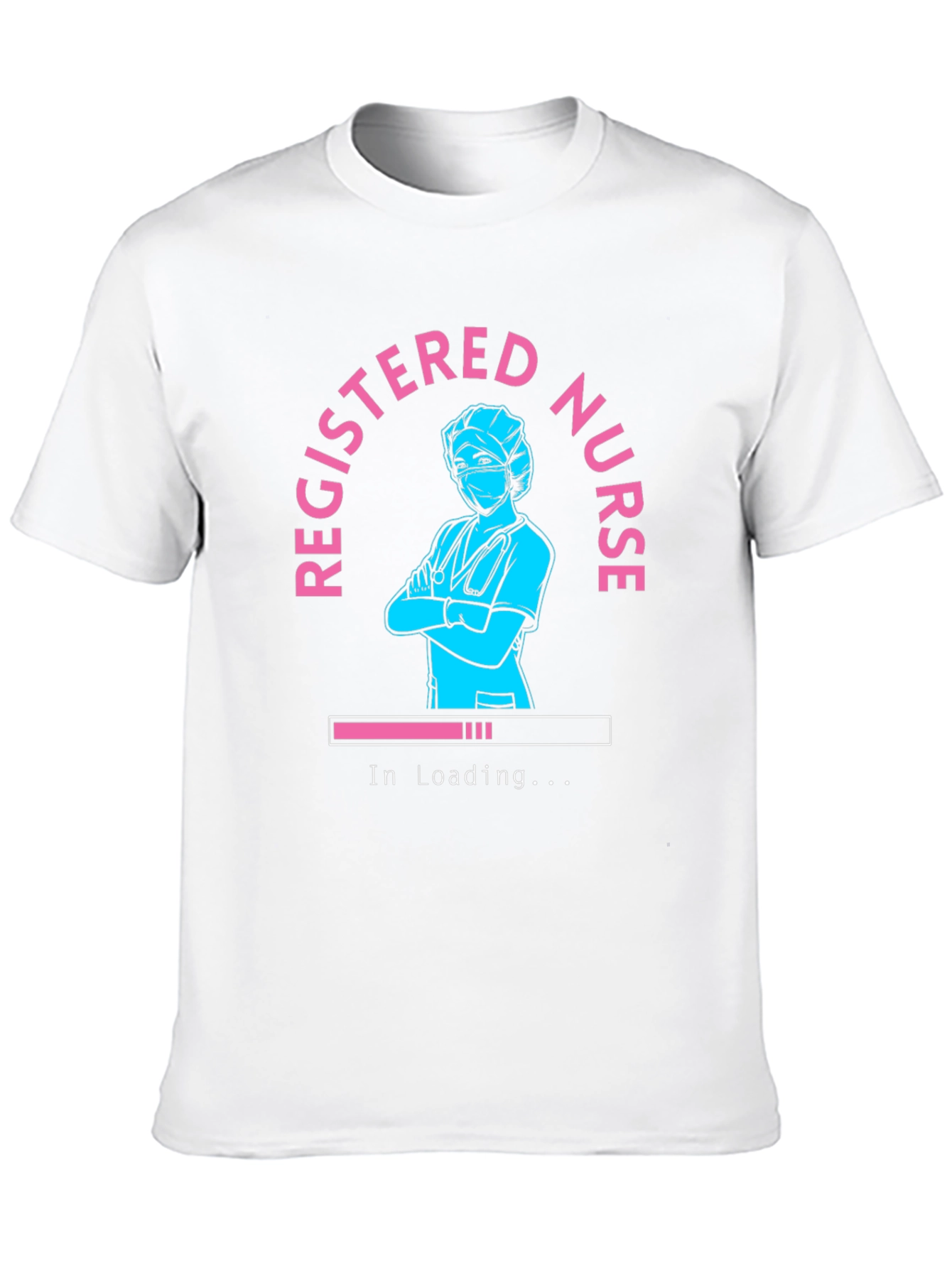 Registered Nurse Loading T-Shirt - Black