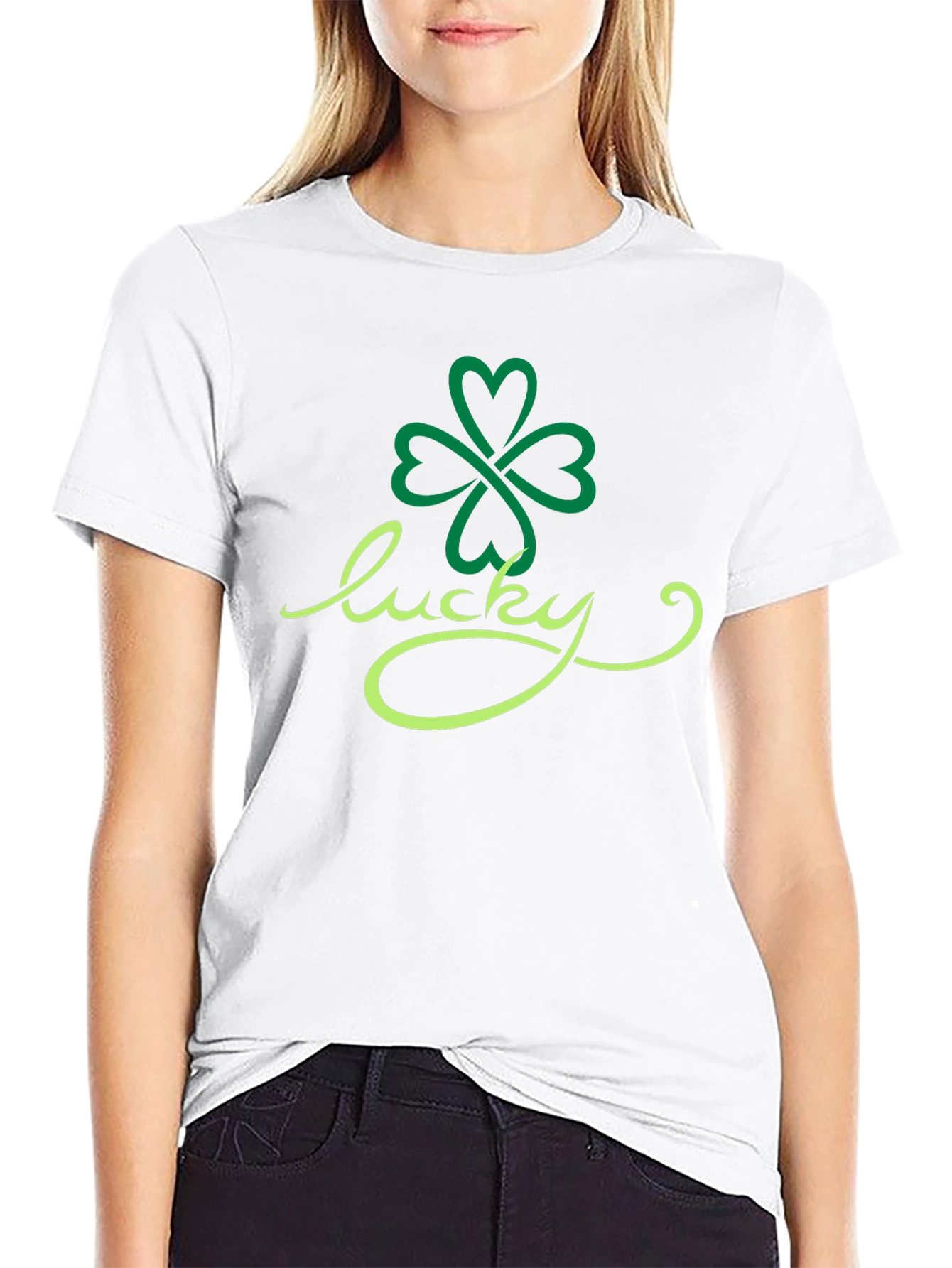 Lucky Shamrock T-Shirt - St. Patricks Day