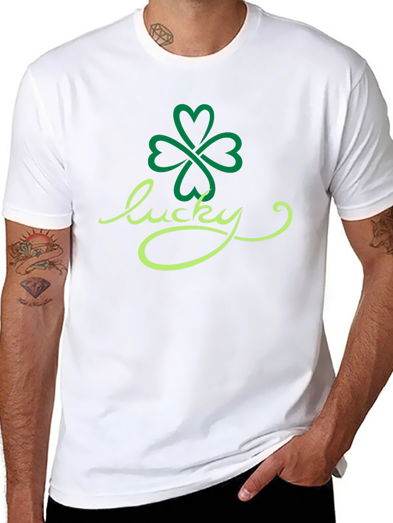 Lucky Shamrock T-Shirt - St. Patricks Day