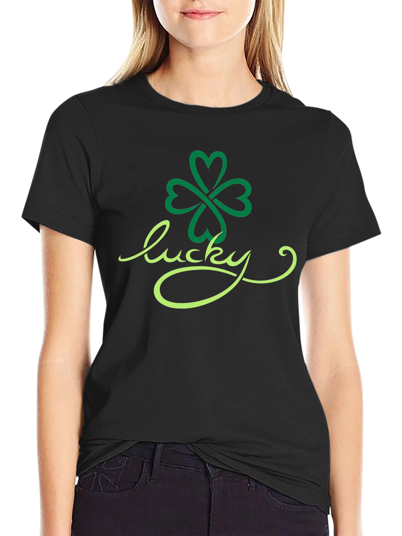 Lucky Shamrock T-Shirt - St. Patricks Day
