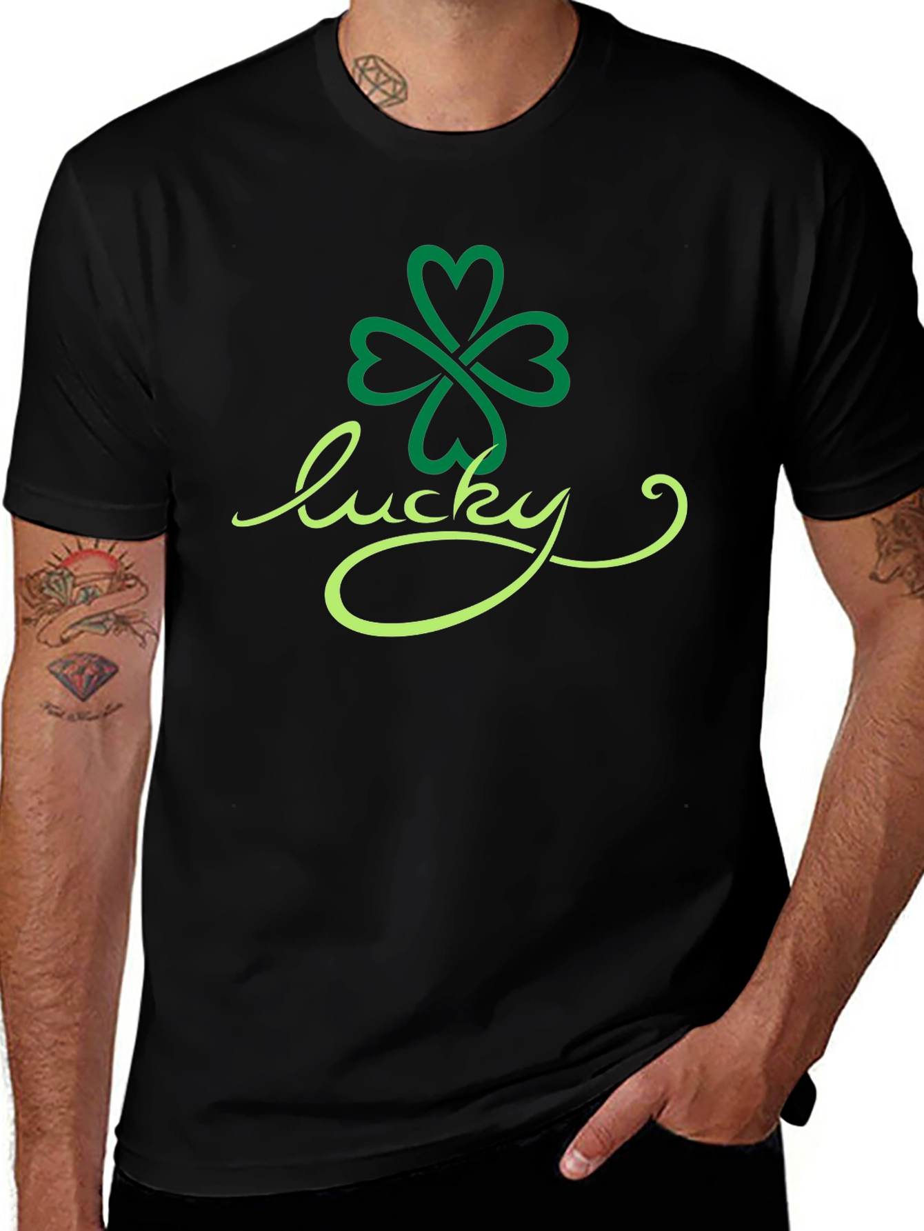 Lucky Shamrock T-Shirt - St. Patricks Day