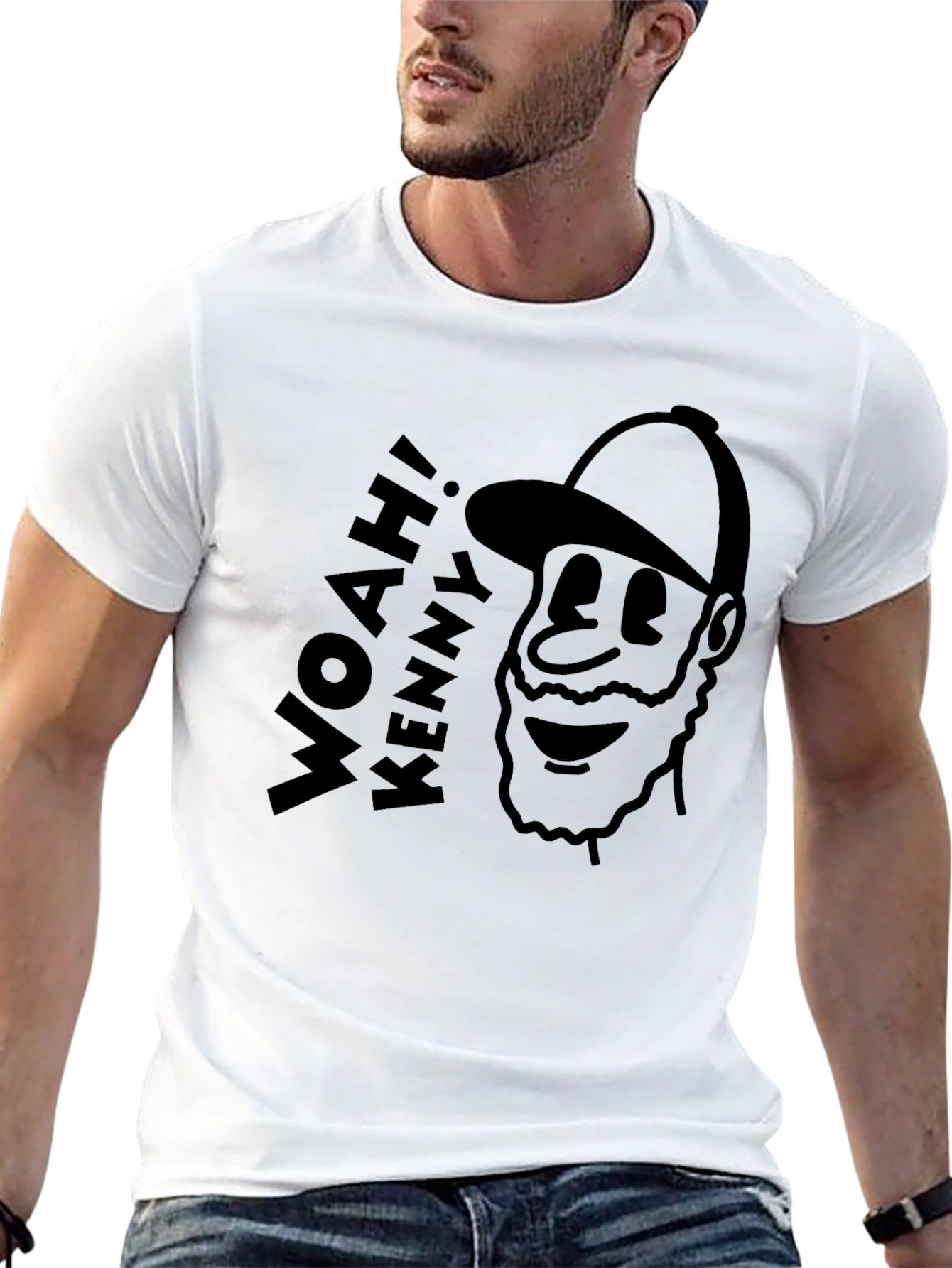Woah! Kenny Black Graphic Tee