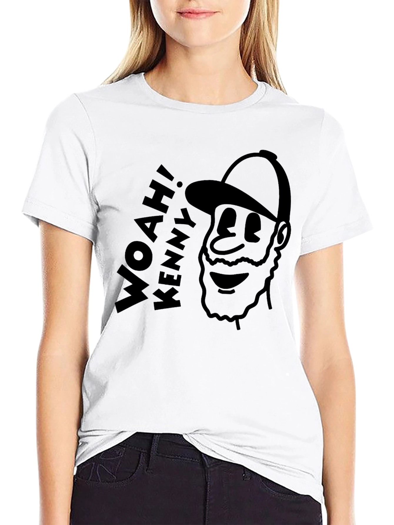 Woah! Kenny Black Graphic Tee
