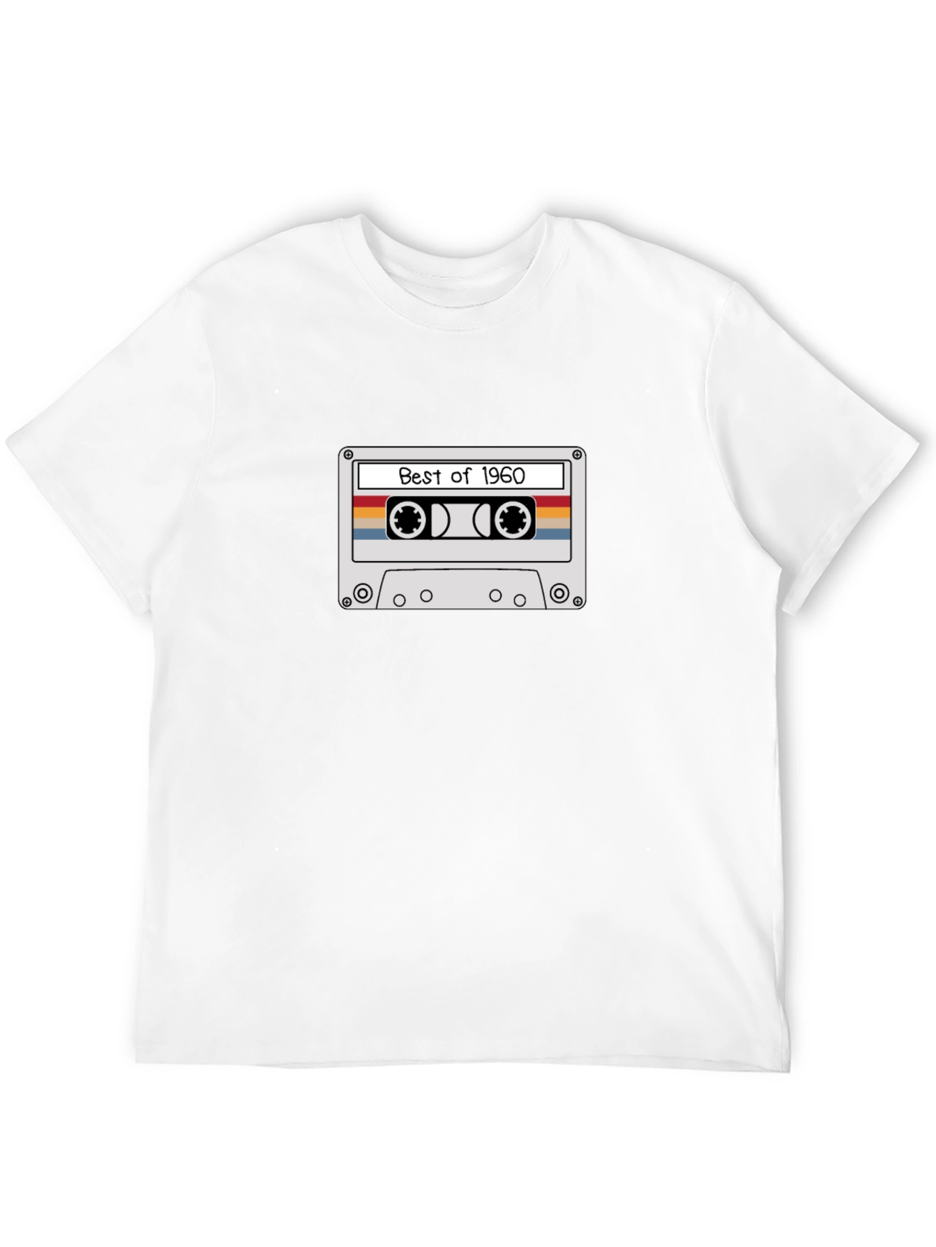 Best of 1960s Cassette Tape Graphic Tee
