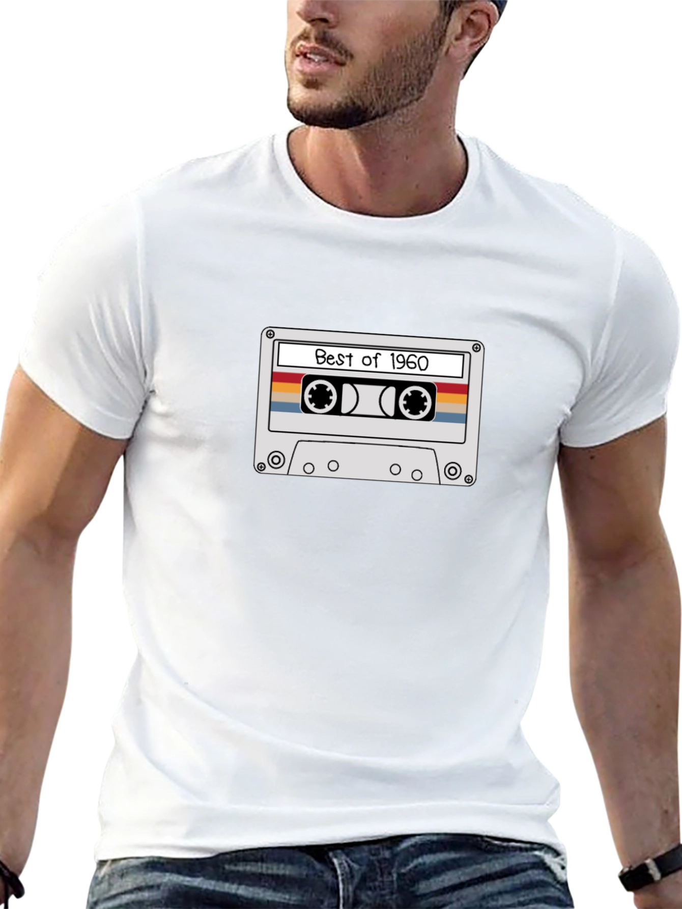 Best of 1960s Cassette Tape Graphic Tee