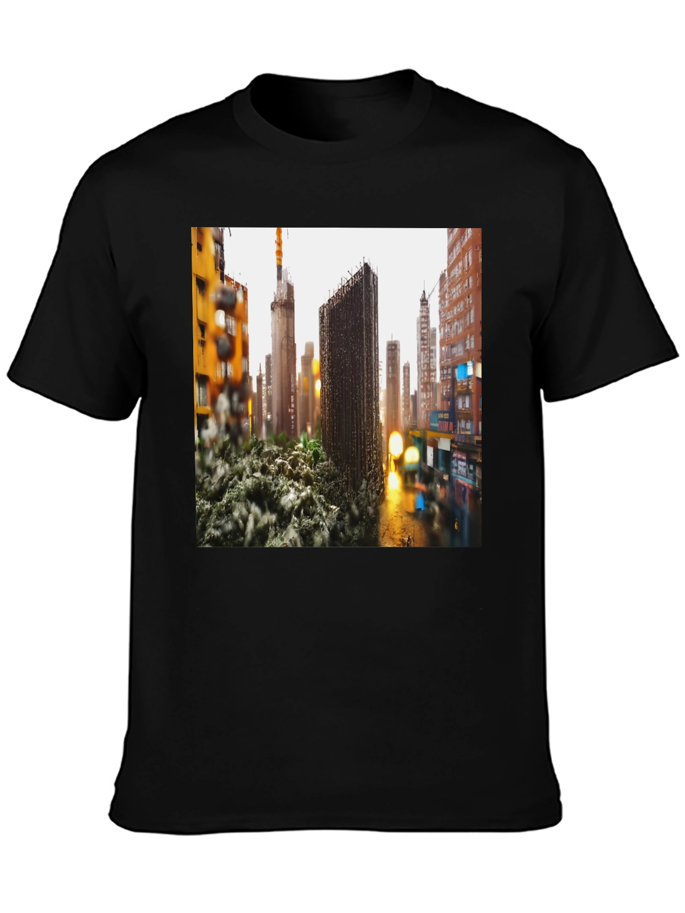 Urban Sprawl T-Shirt - Modern Cityscape Tee