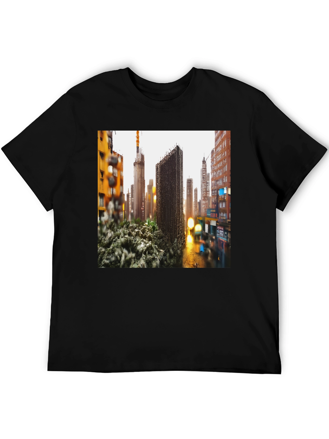 Urban Sprawl T-Shirt - Modern Cityscape Tee