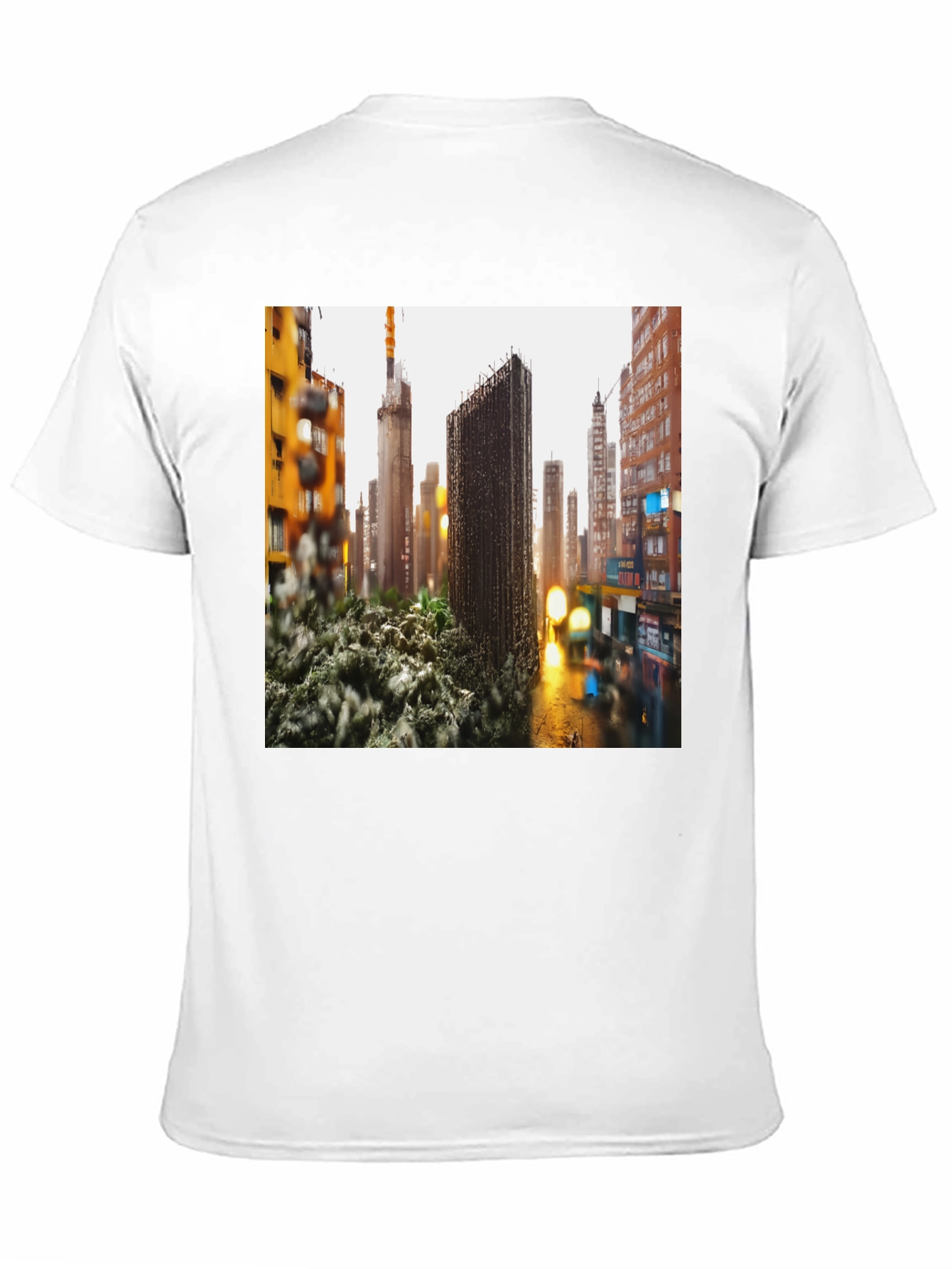 Urban Sprawl T-Shirt - Modern Cityscape Tee