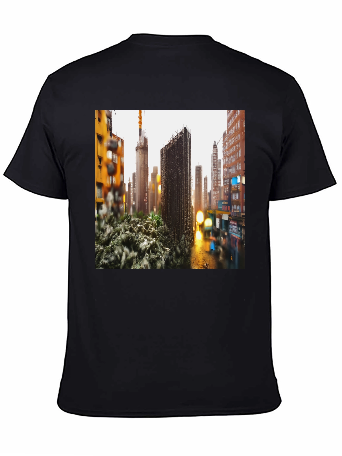 Urban Sprawl T-Shirt - Modern Cityscape Tee