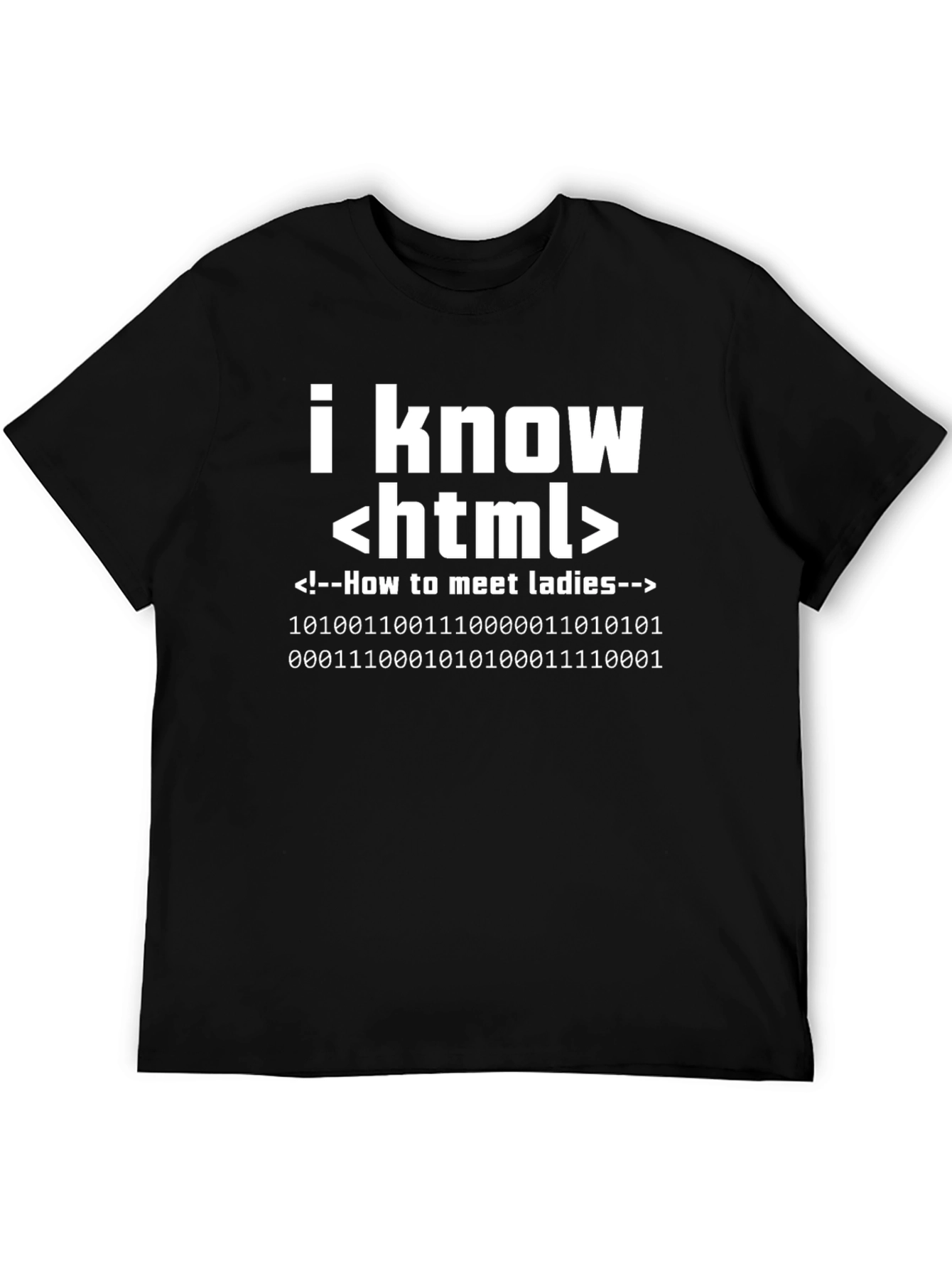 I Know HTML Funny Programmer T-Shirt