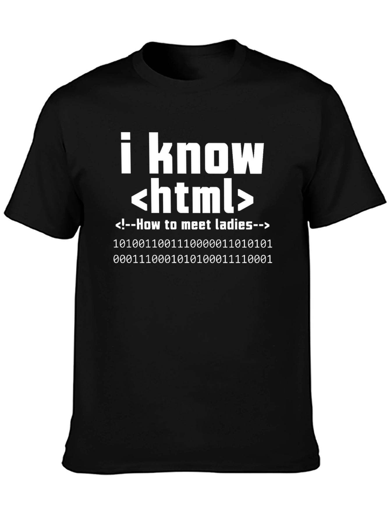 I Know HTML Funny Programmer T-Shirt