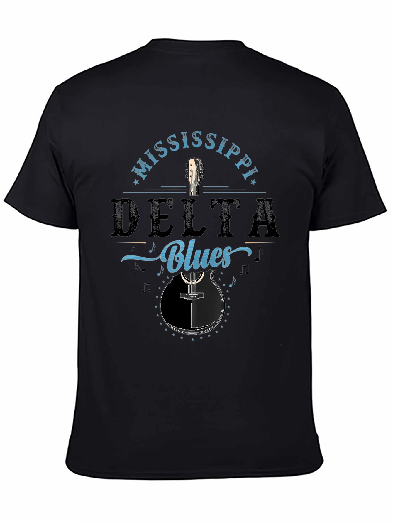 Mississippi Delta Blues Graphic T-Shirt