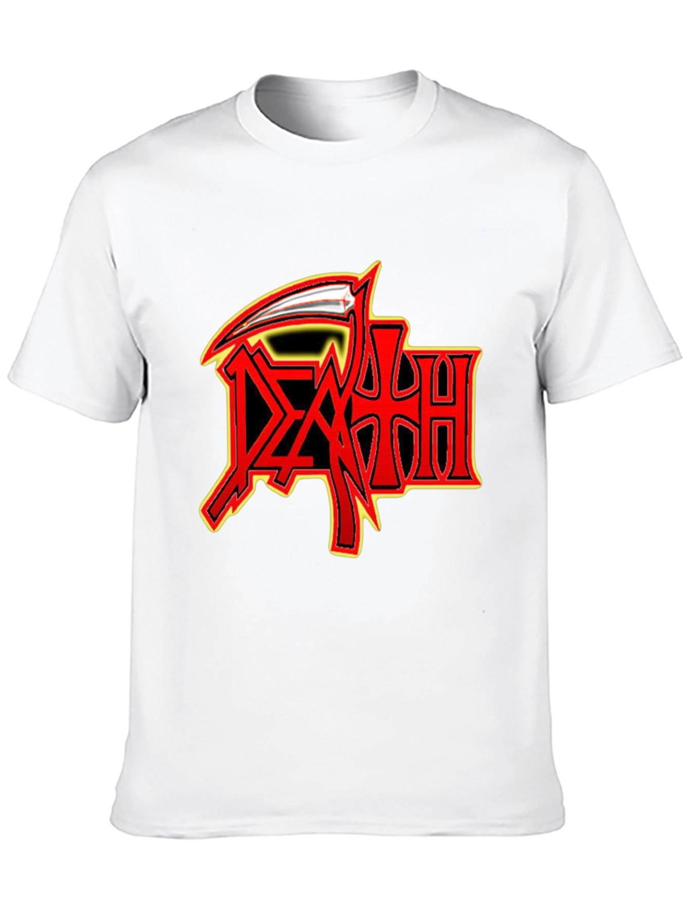 Death Band Logo Graphic Black T-Shirt