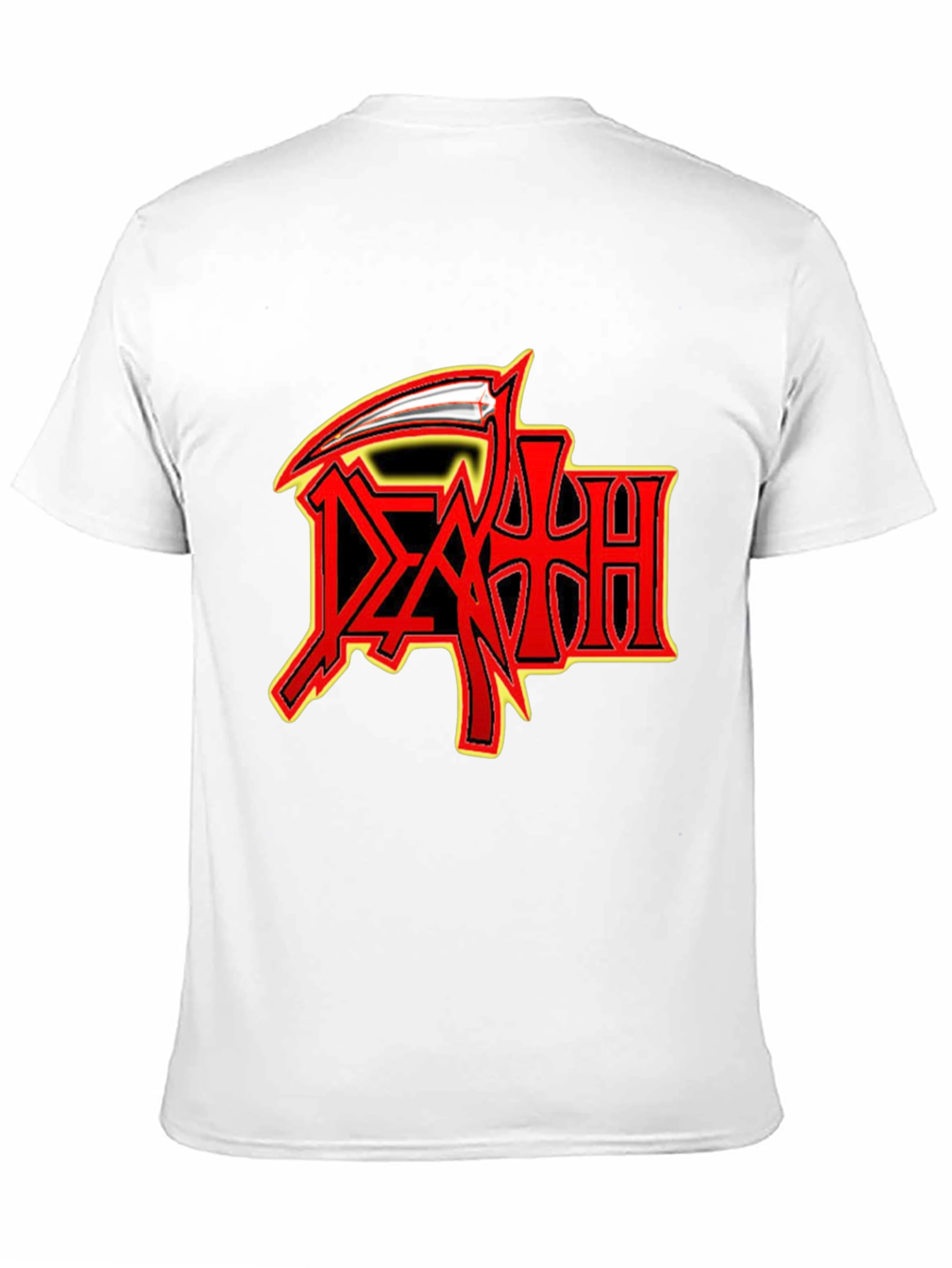 Death Band Logo Graphic Black T-Shirt