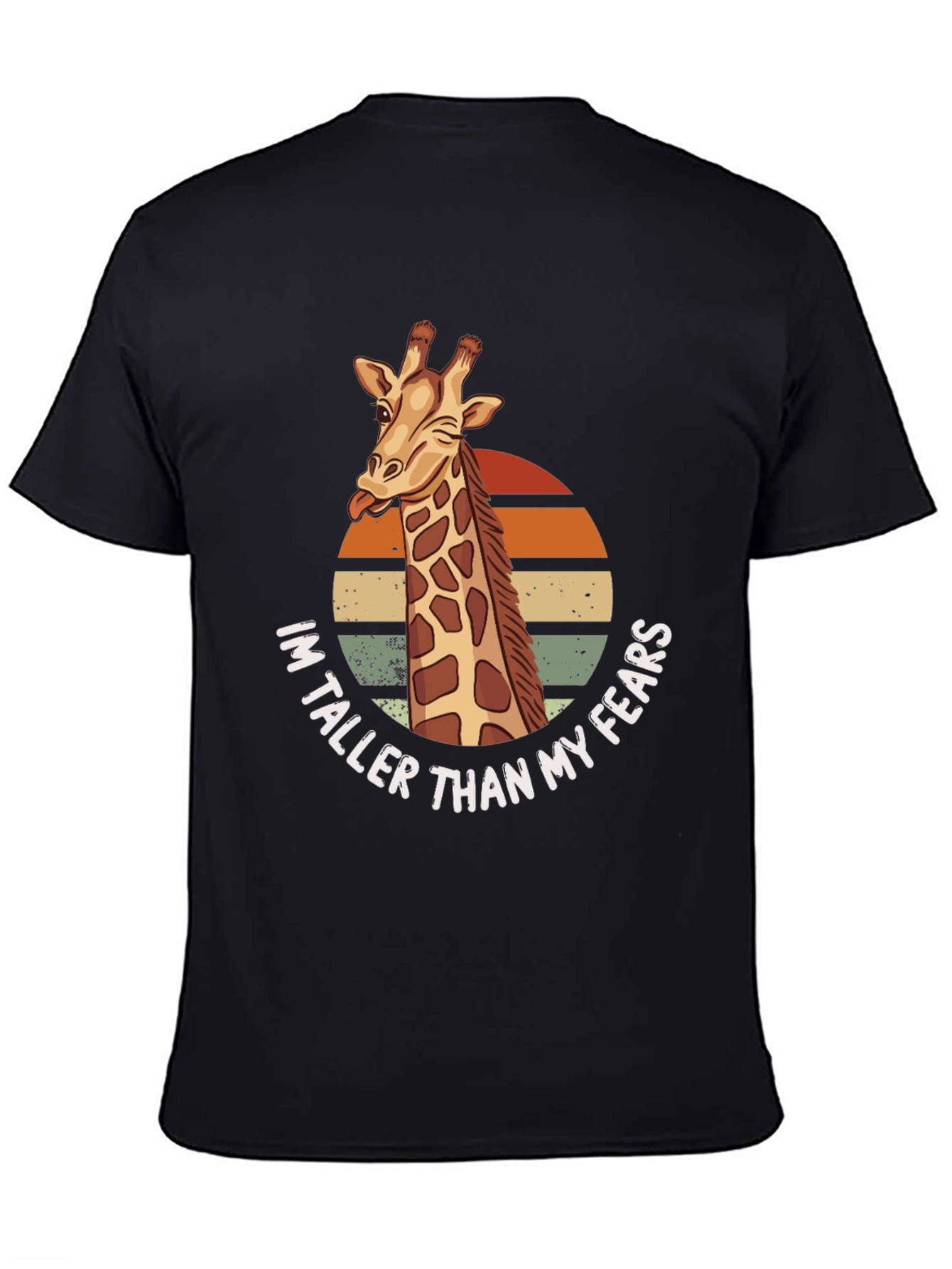 Giraffe Taller Than My Fears Graphic Tee
