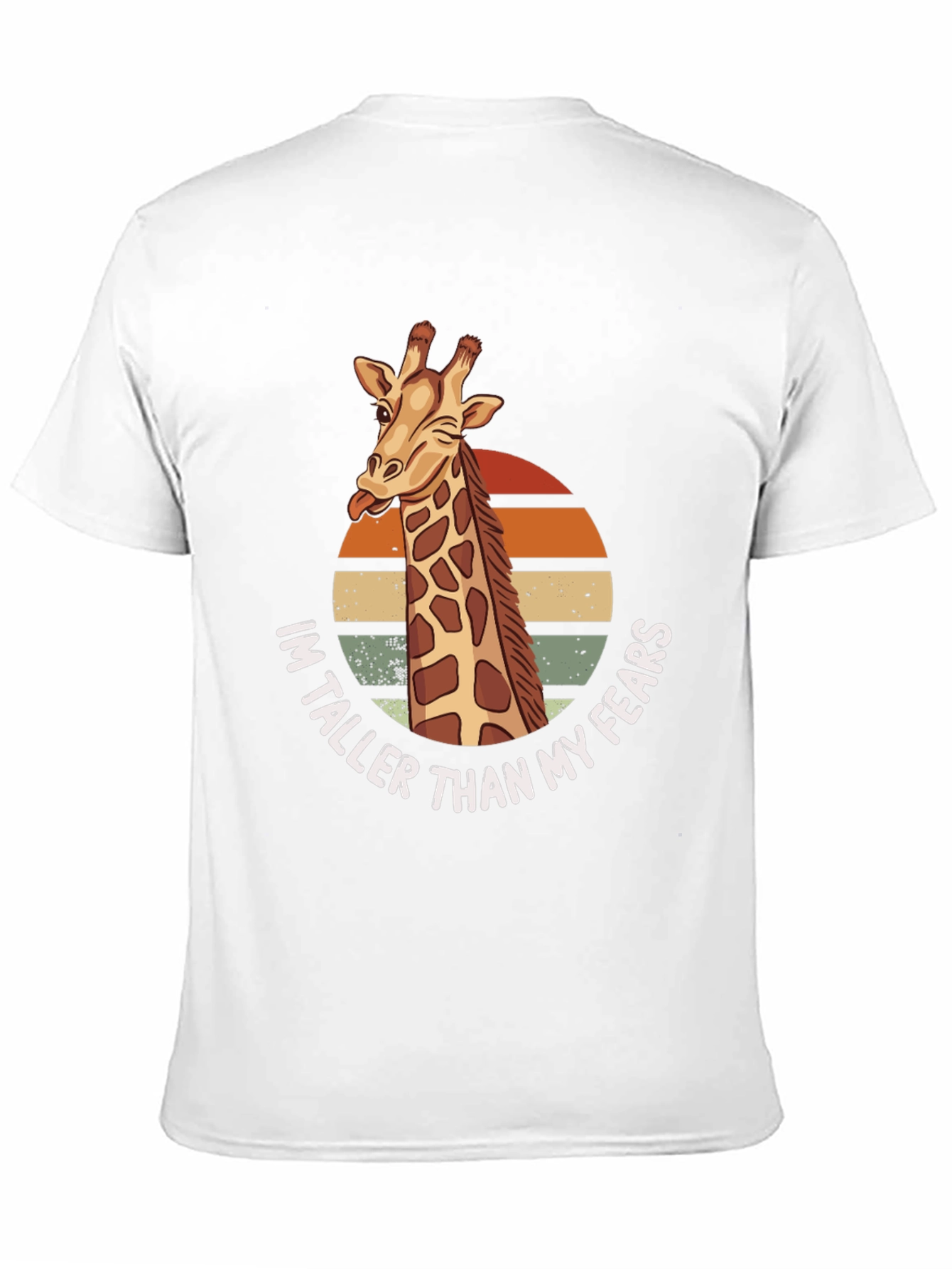 Giraffe Taller Than My Fears Graphic Tee