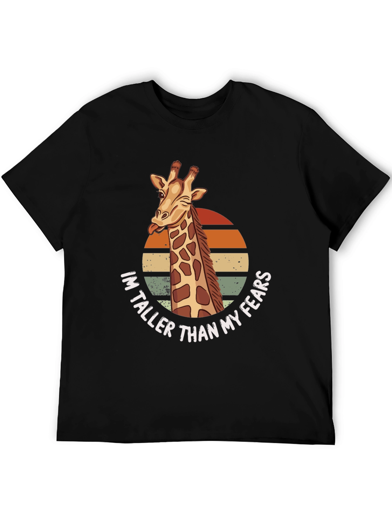 Giraffe Taller Than My Fears Graphic Tee