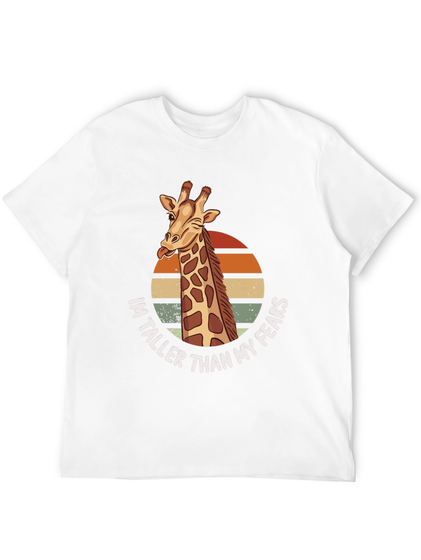 Giraffe Taller Than My Fears Graphic Tee