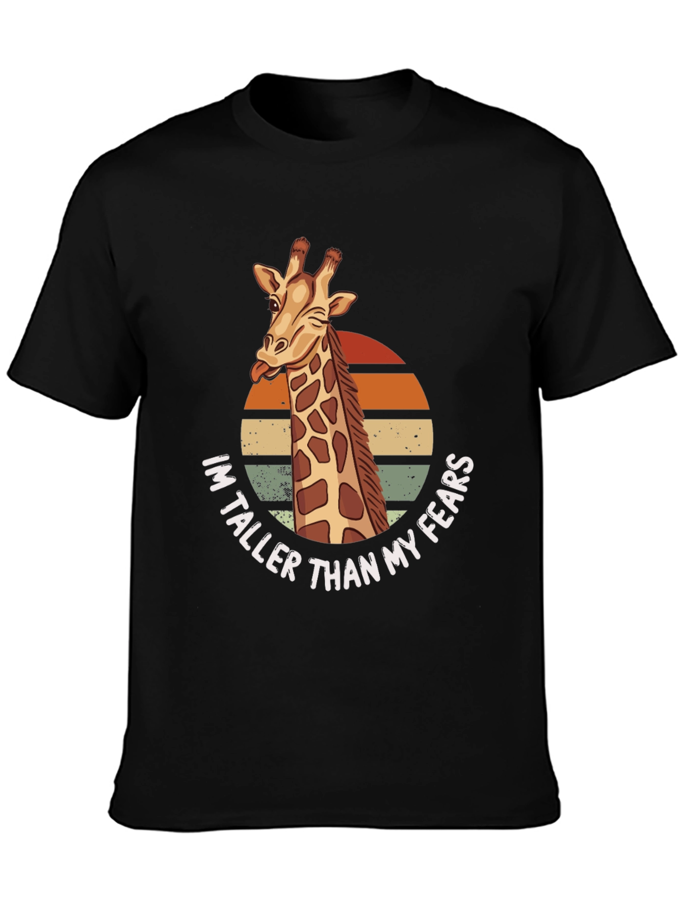 Giraffe Taller Than My Fears Graphic Tee