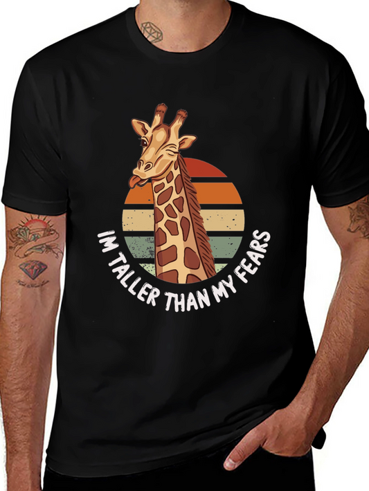 Giraffe Taller Than My Fears Graphic Tee
