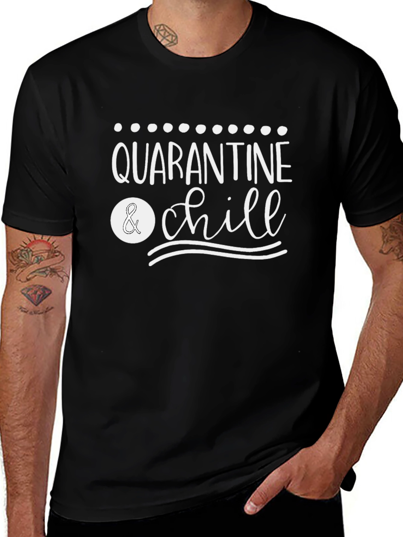 Quarantine & Chill Graphic Tee