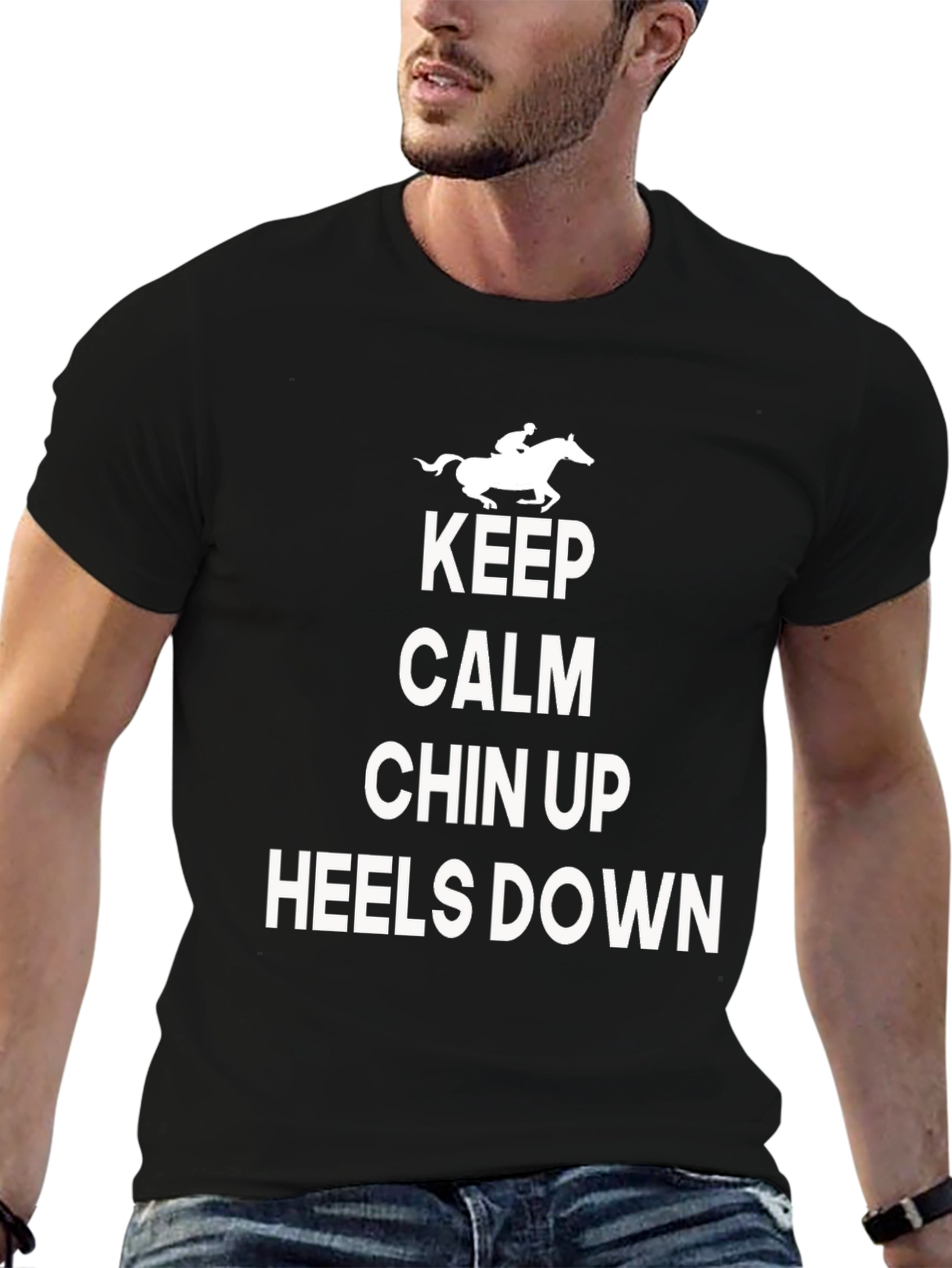Keep Calm Horse Riding T-Shirt