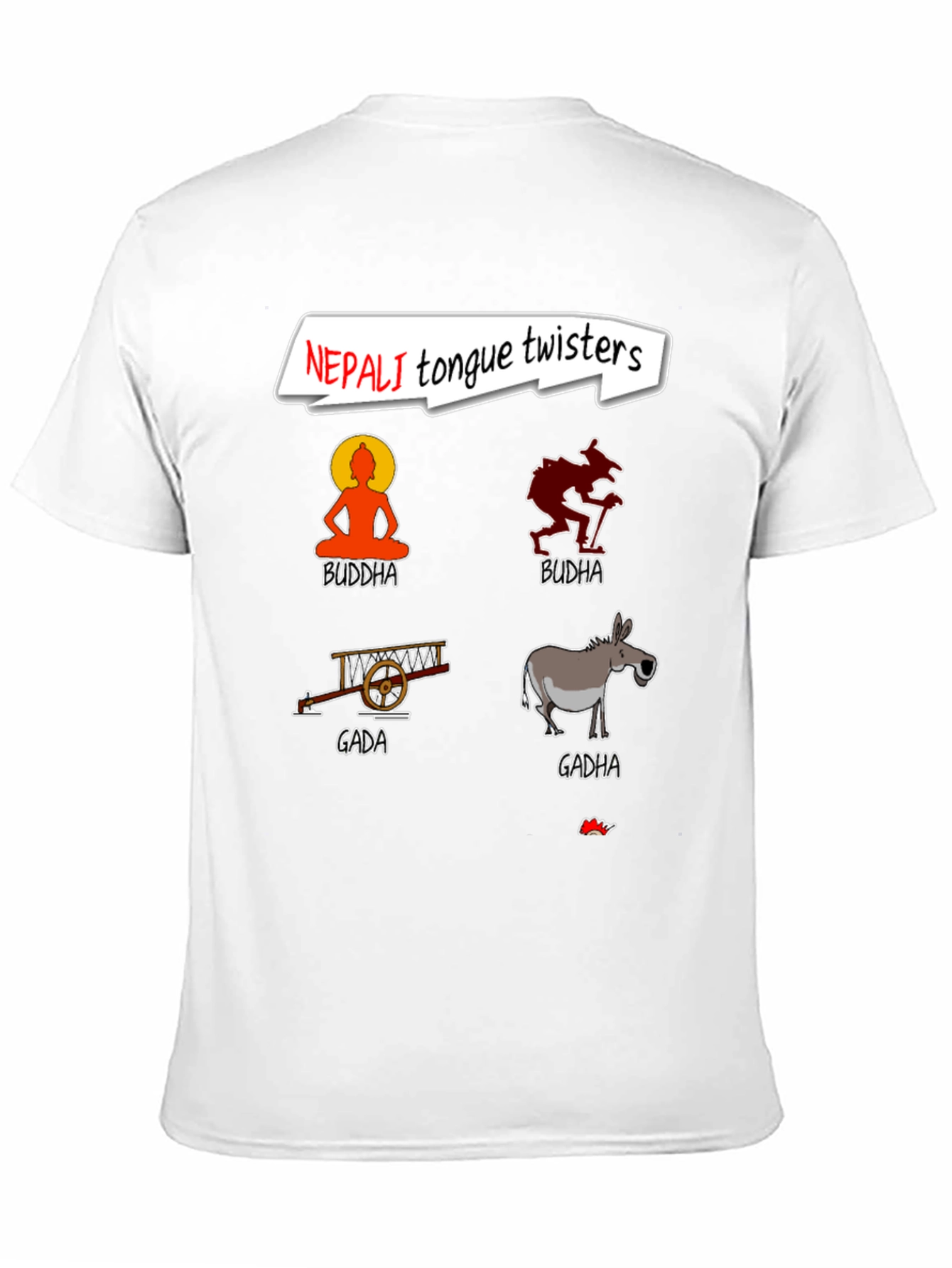 Nepali Tongue Twisters Graphic T-Shirt