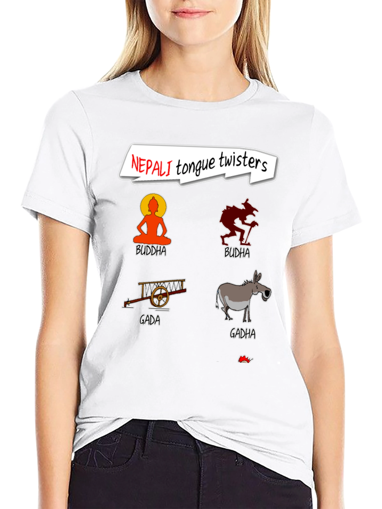 Nepali Tongue Twisters Graphic T-Shirt