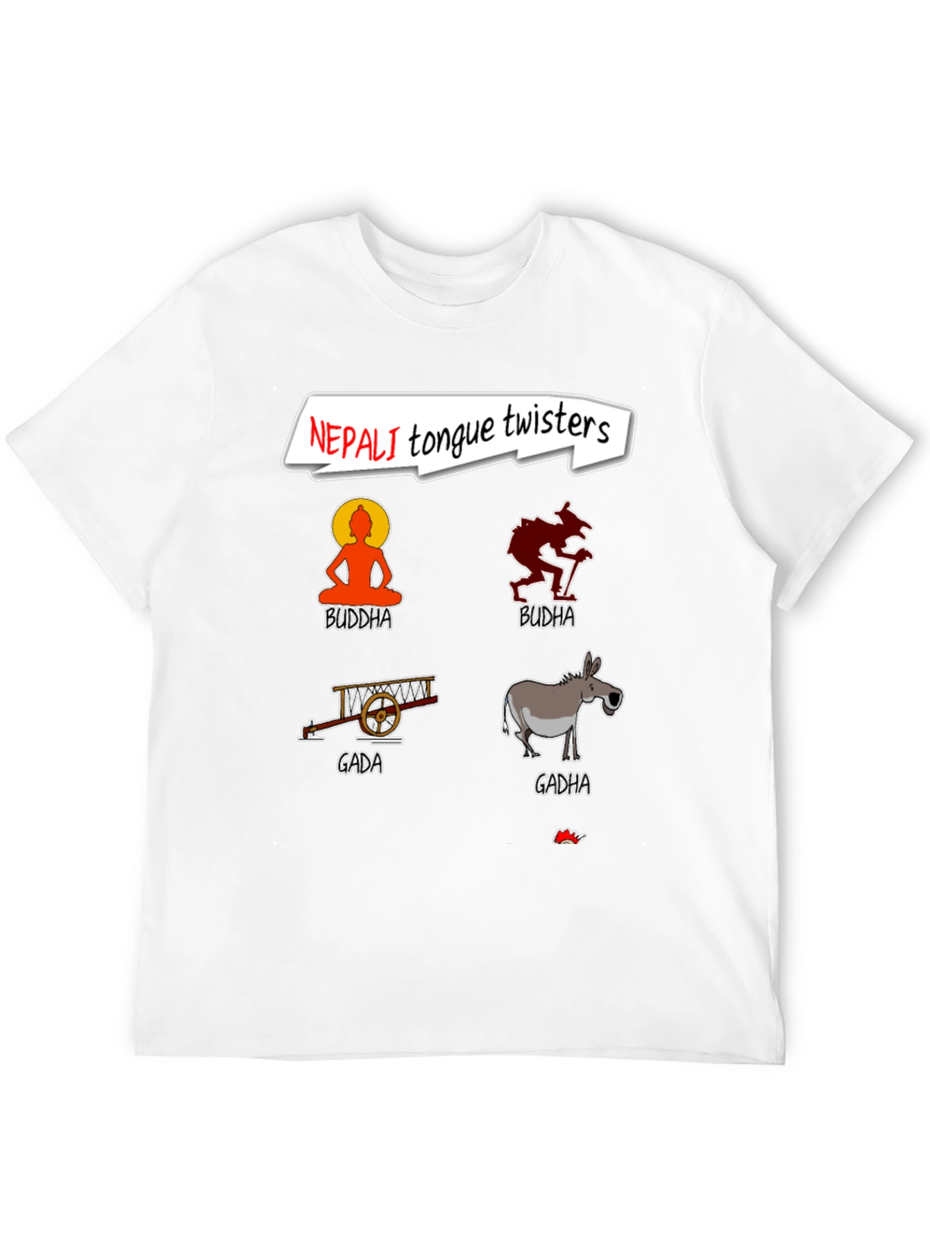 Nepali Tongue Twisters Graphic T-Shirt