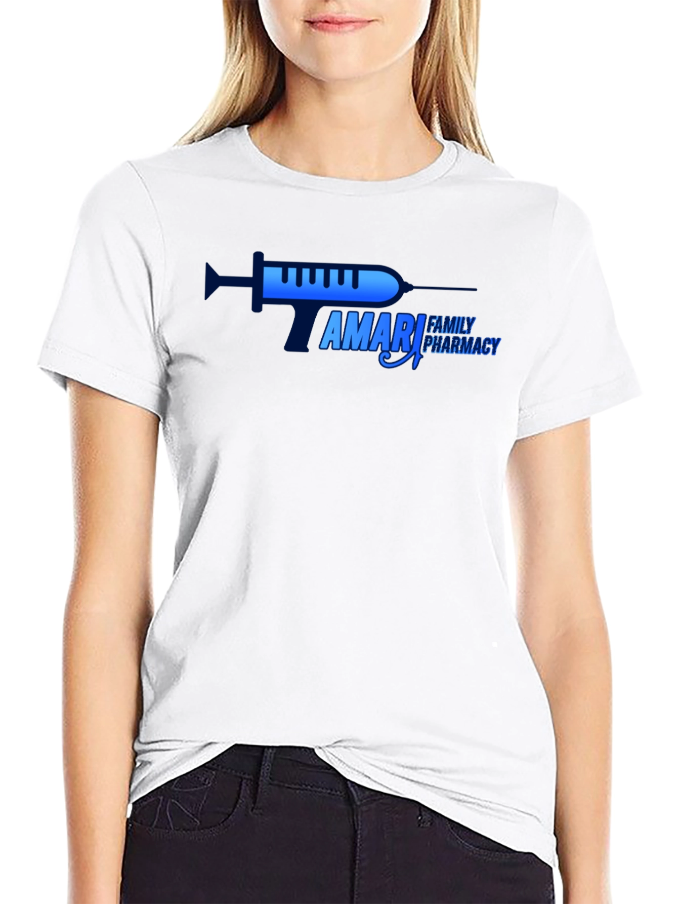 Amari Family Pharmacy Black T-Shirt